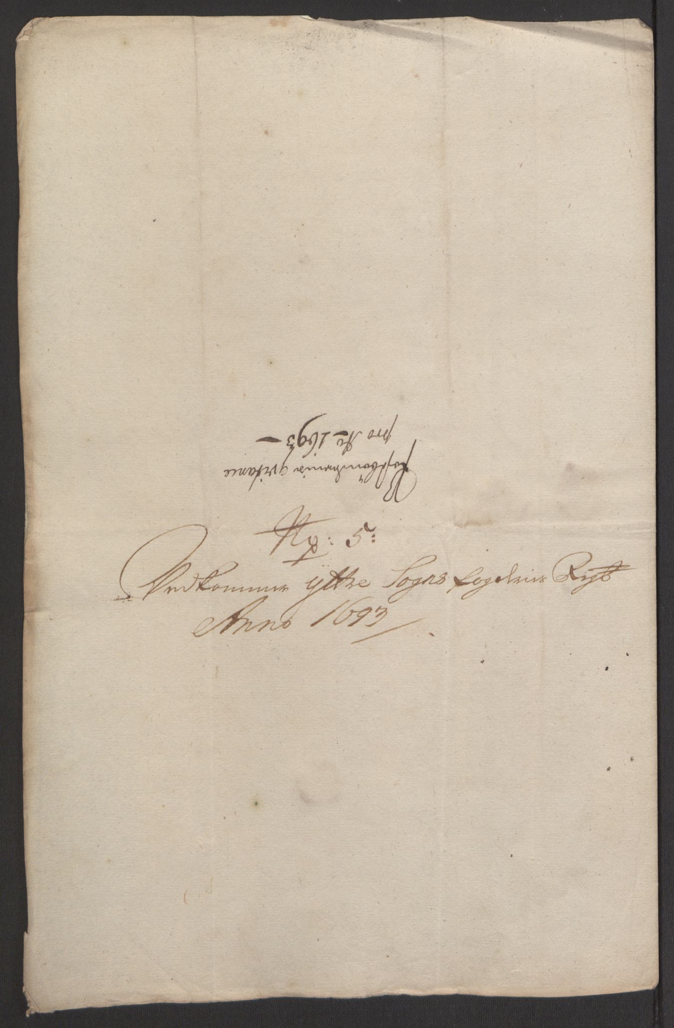 Rentekammeret inntil 1814, Reviderte regnskaper, Fogderegnskap, AV/RA-EA-4092/R52/L3307: Fogderegnskap Sogn, 1693-1694, p. 253