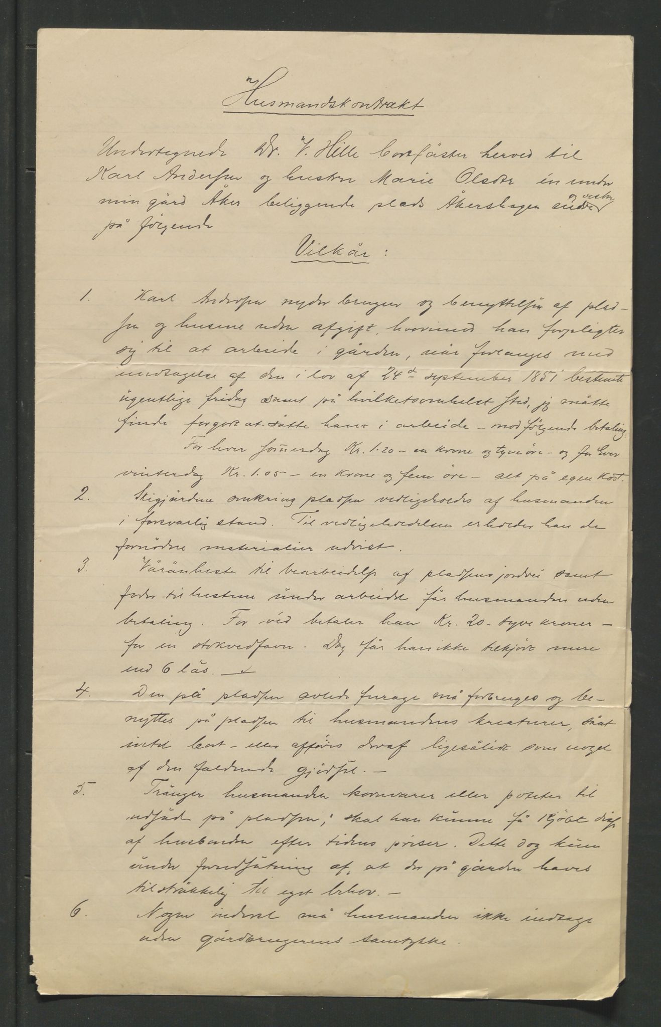 Åker i Vang, Hedmark, og familien Todderud, AV/SAH-ARK-010/F/Fa/L0002: Eiendomsdokumenter, 1739-1916, p. 221