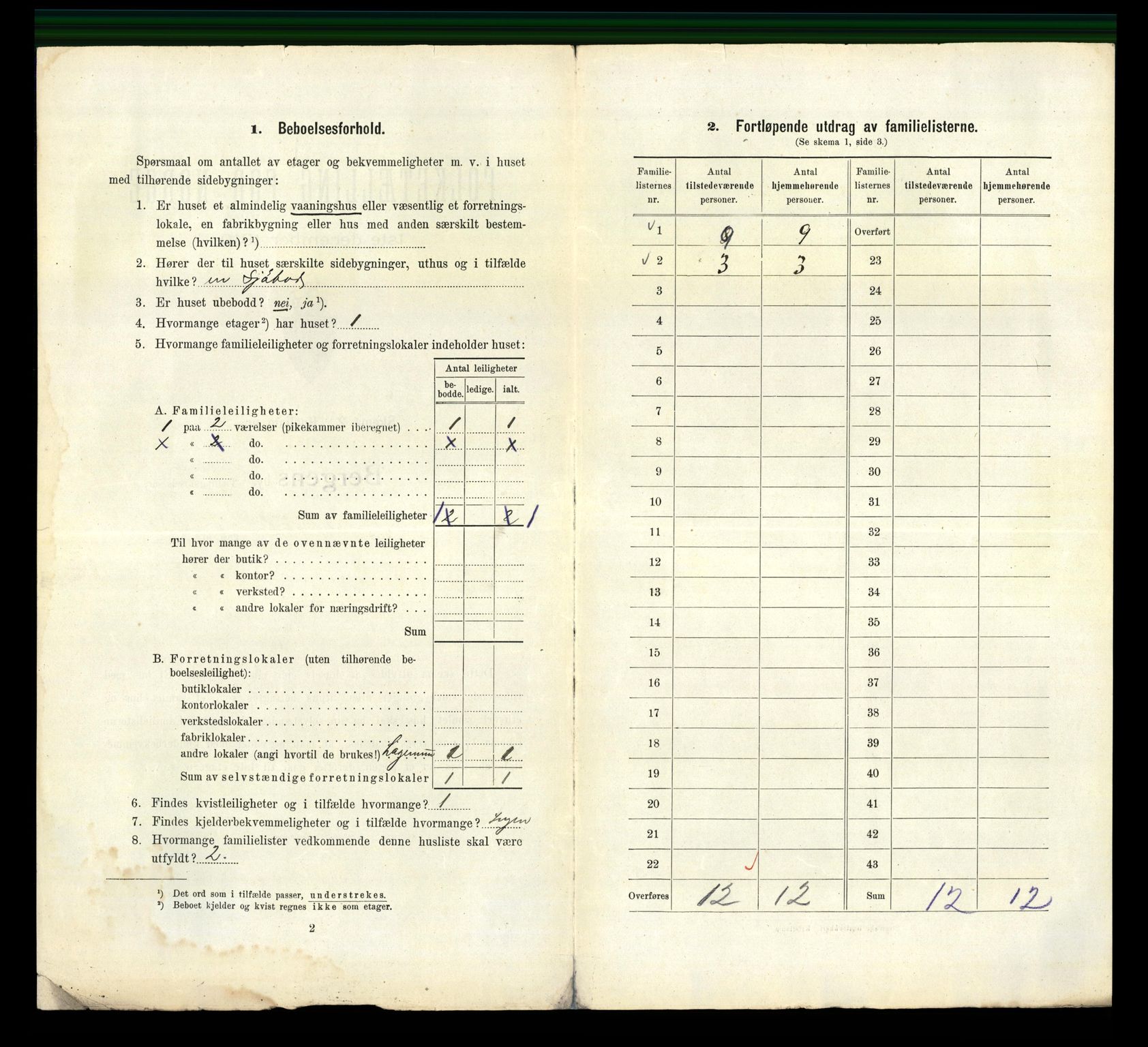 RA, 1910 census for Bergen, 1910, p. 18322