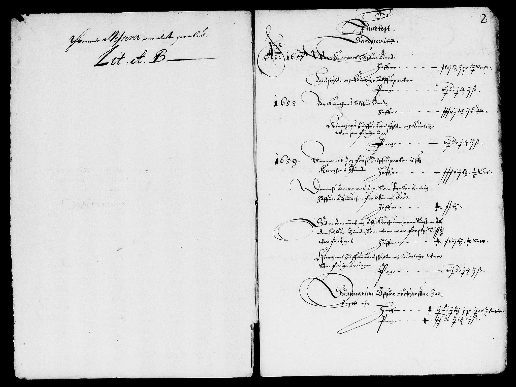 Rentekammeret inntil 1814, Reviderte regnskaper, Lensregnskaper, AV/RA-EA-5023/R/Rb/Rbl/L0012: Brunla len, 1658-1660