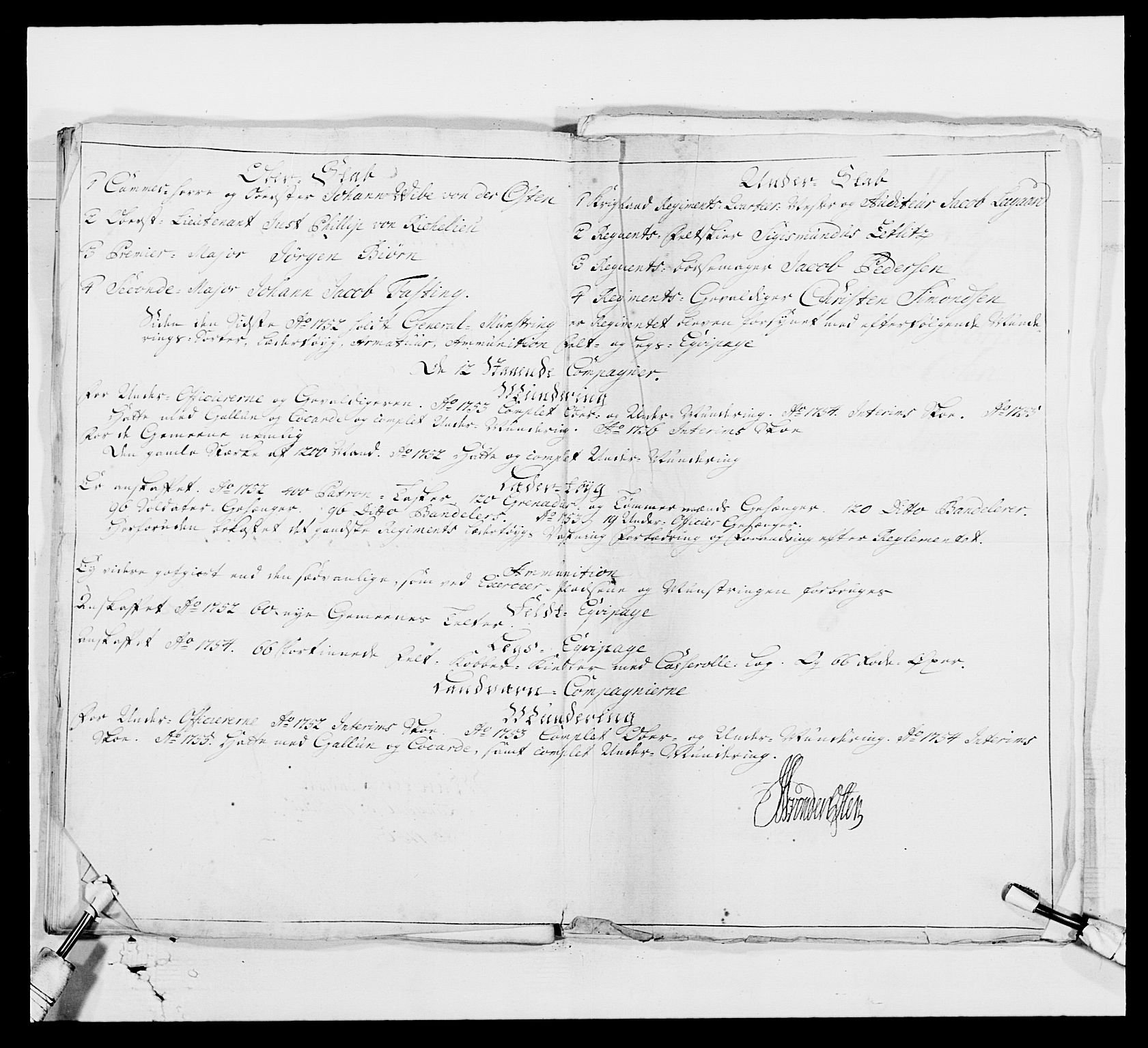 Kommanderende general (KG I) med Det norske krigsdirektorium, AV/RA-EA-5419/E/Ea/L0523: 2. Vesterlenske regiment, 1748-1765, p. 146