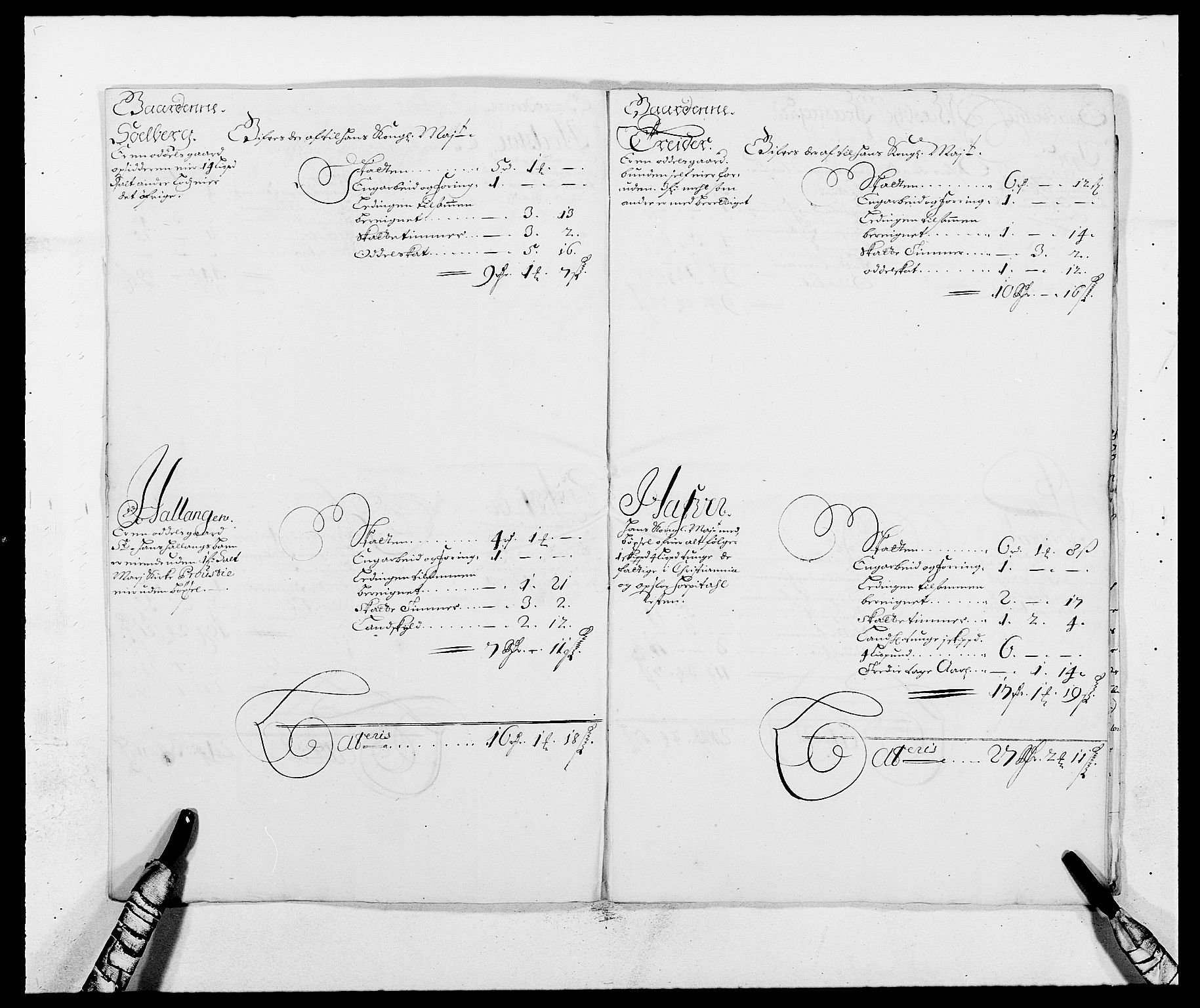 Rentekammeret inntil 1814, Reviderte regnskaper, Fogderegnskap, AV/RA-EA-4092/R09/L0436: Fogderegnskap Follo, 1685-1691, p. 86