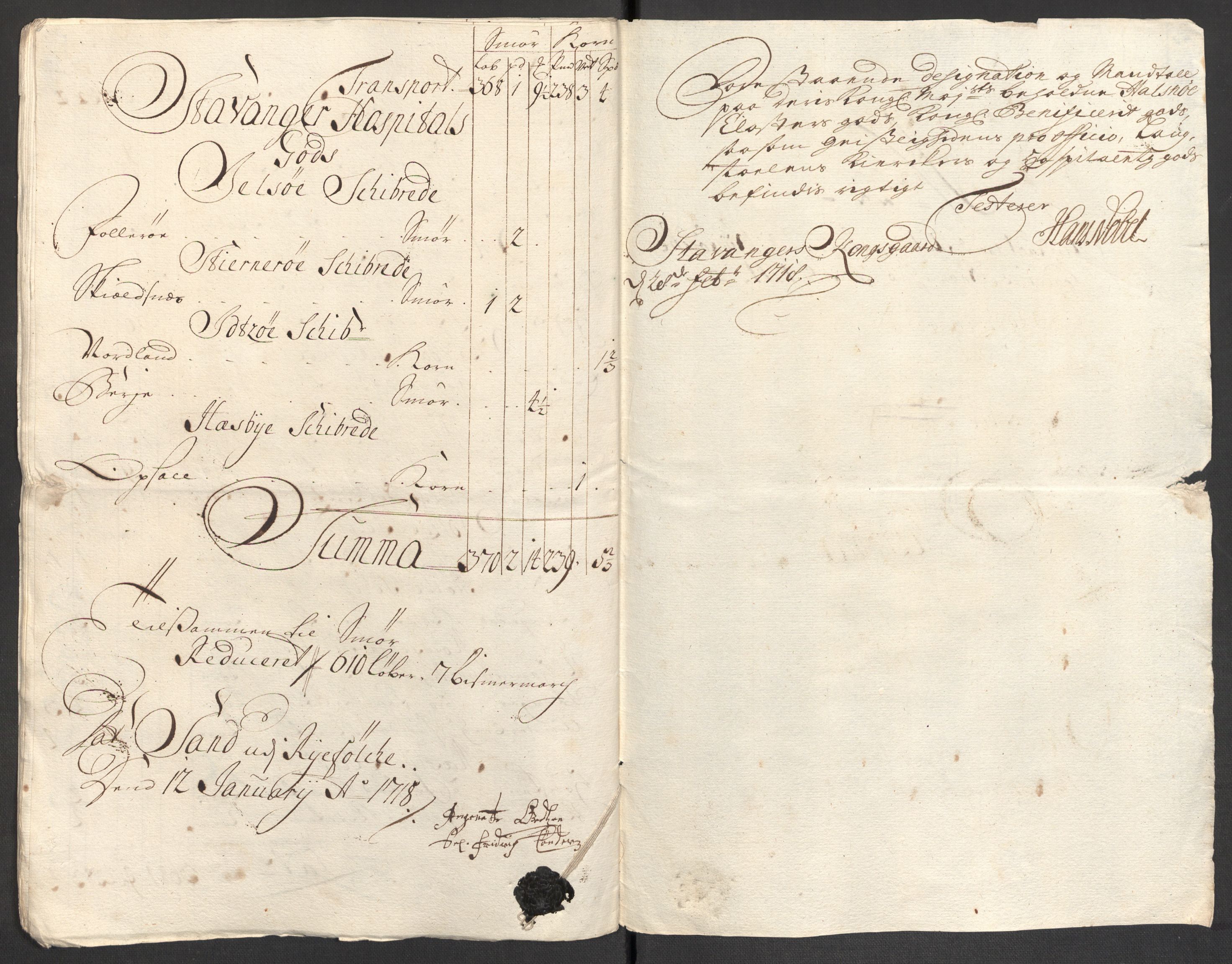 Rentekammeret inntil 1814, Reviderte regnskaper, Fogderegnskap, AV/RA-EA-4092/R47/L2864: Fogderegnskap Ryfylke, 1711, p. 243