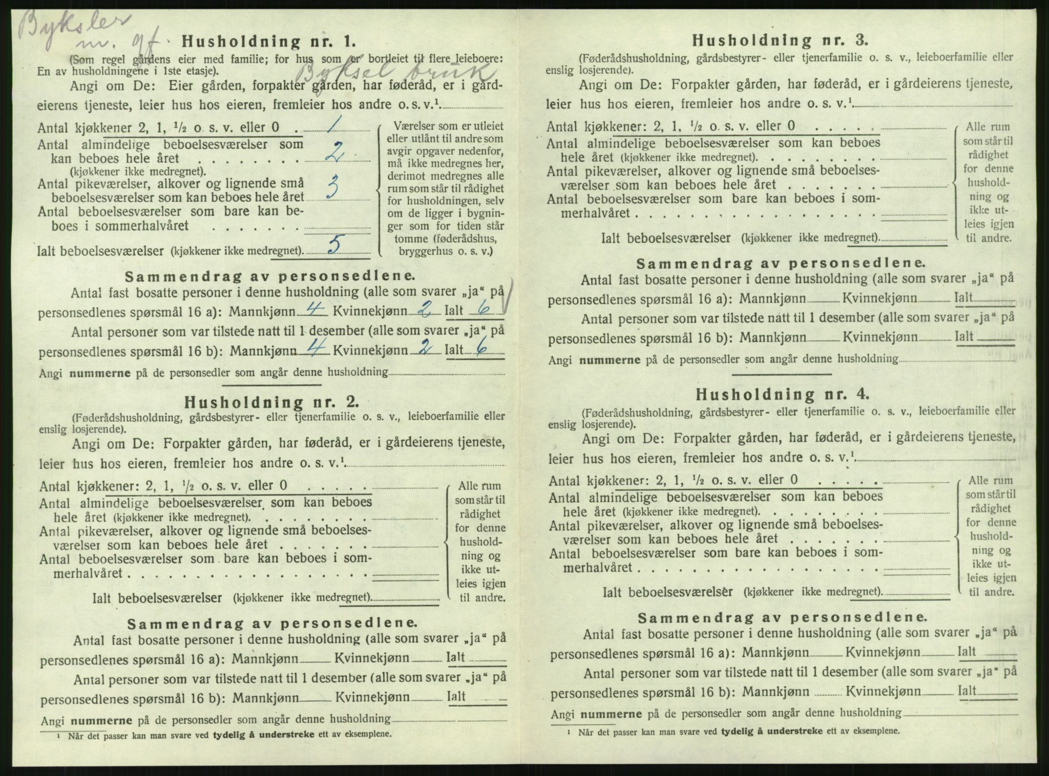 SAT, 1920 census for Korgen, 1920, p. 369