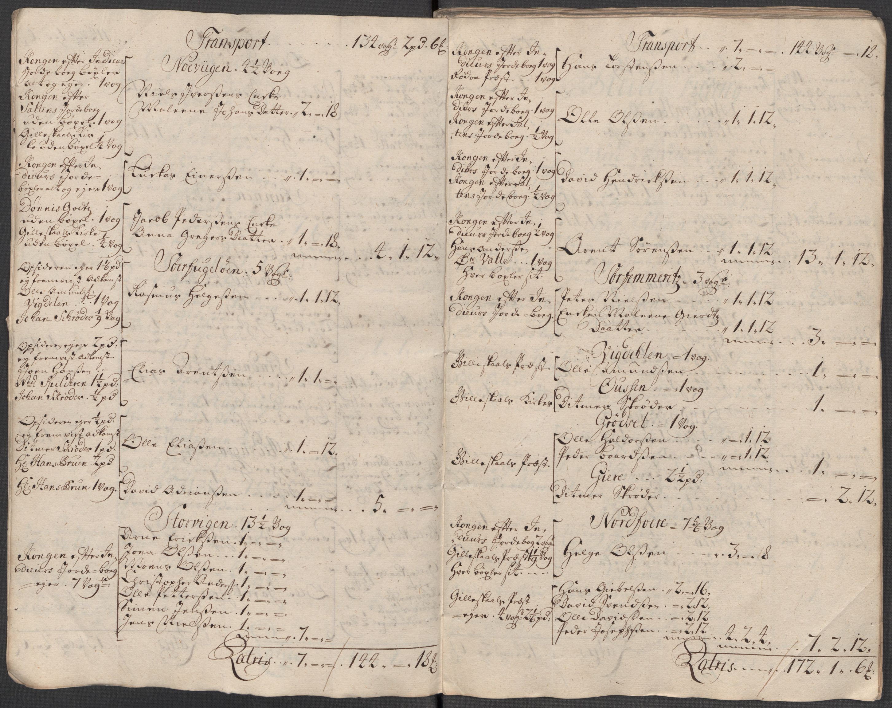Rentekammeret inntil 1814, Reviderte regnskaper, Fogderegnskap, AV/RA-EA-4092/R65/L4516: Fogderegnskap Helgeland, 1718, p. 31