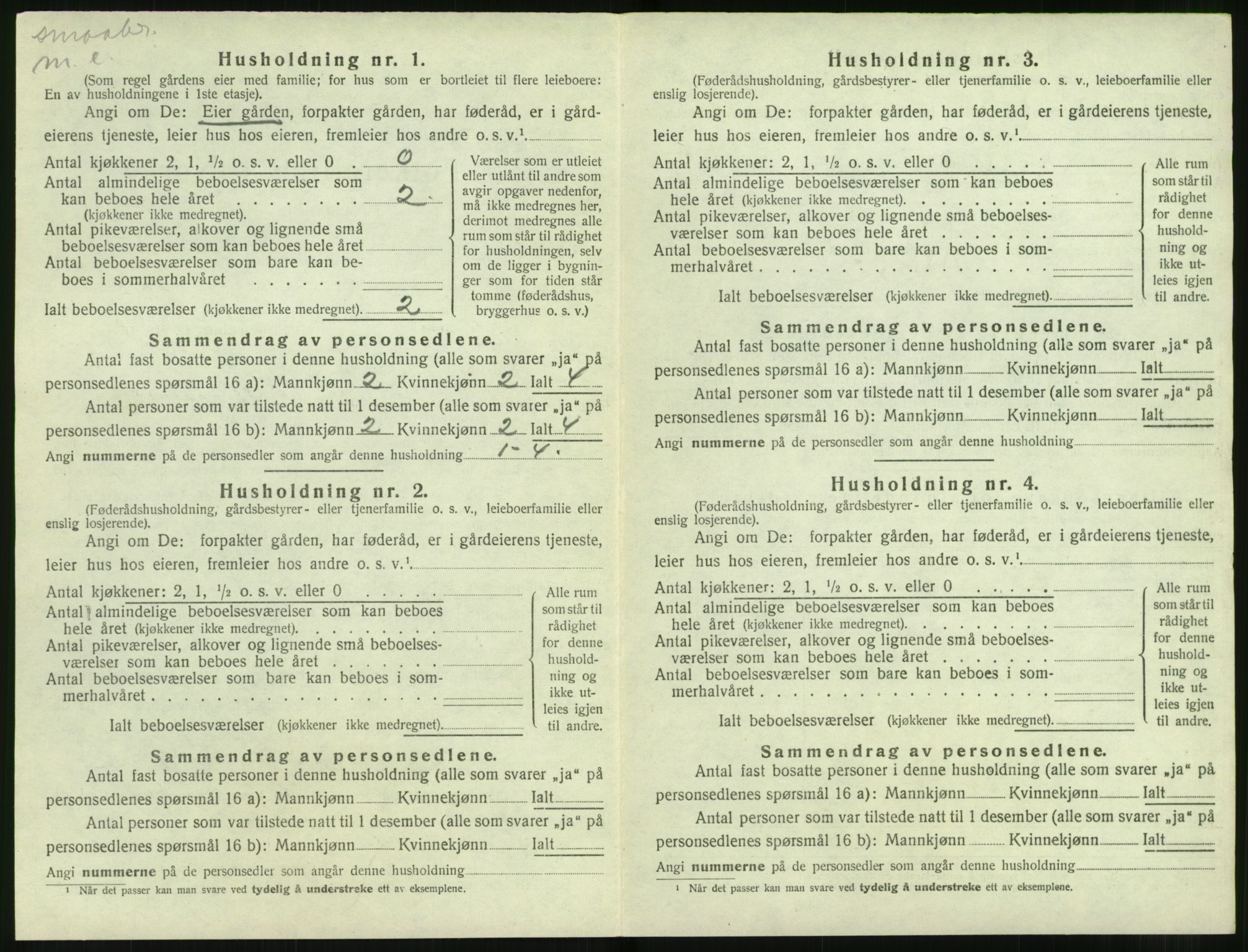 SAT, 1920 census for Ørsta, 1920, p. 47