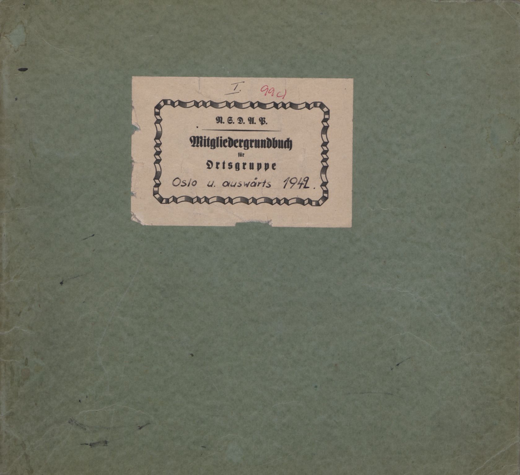 Forsvarets Overkommando. 2 kontor. Arkiv 11.4. Spredte tyske arkivsaker, AV/RA-RAFA-7031/D/Dar/Darb/L0016: Reichskommissariat - NSDAP in Norwegen, 1941-1944, p. 34