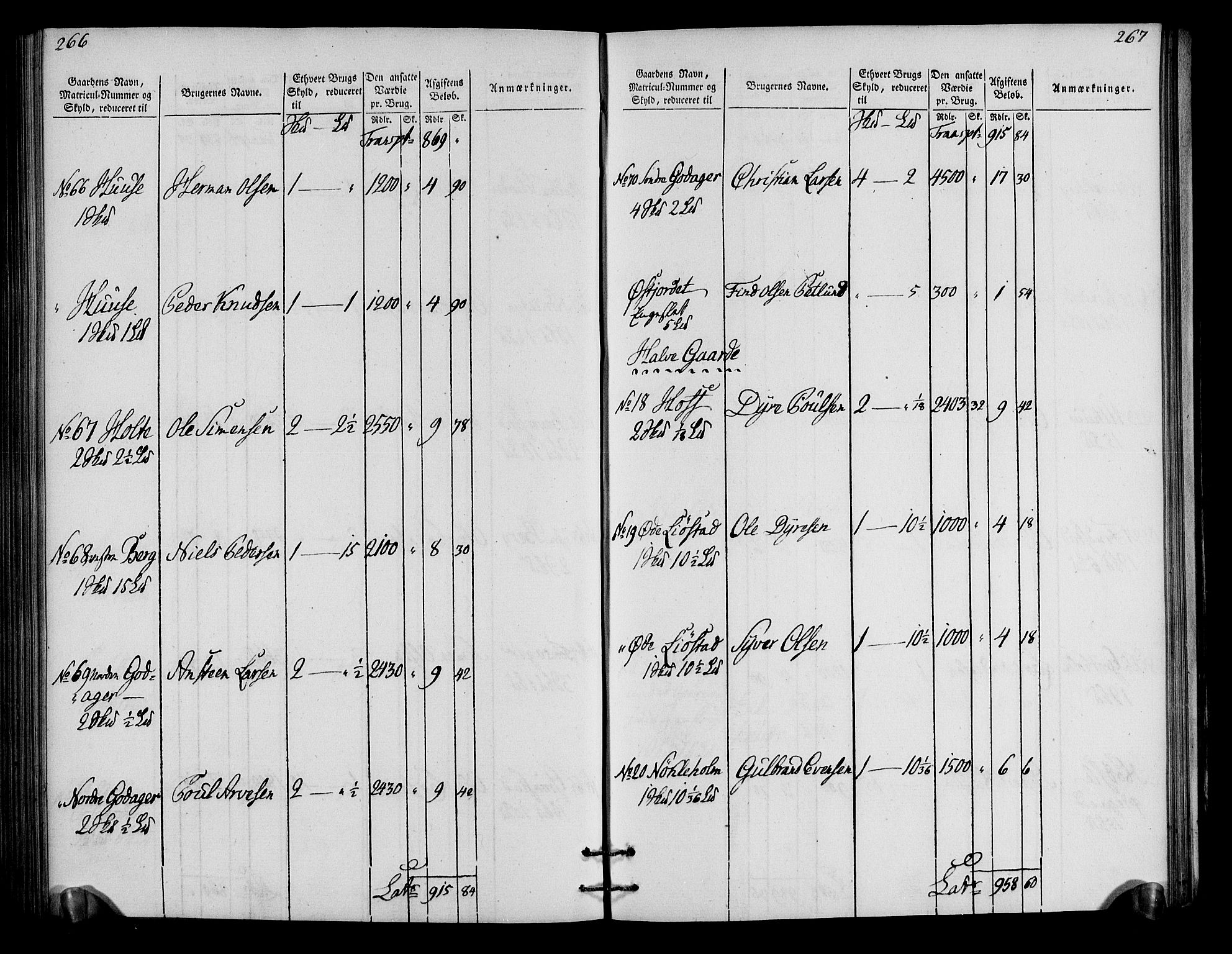 Rentekammeret inntil 1814, Realistisk ordnet avdeling, AV/RA-EA-4070/N/Ne/Nea/L0034: Hedmark fogderi. Oppebørselsregister, 1803-1804, p. 137