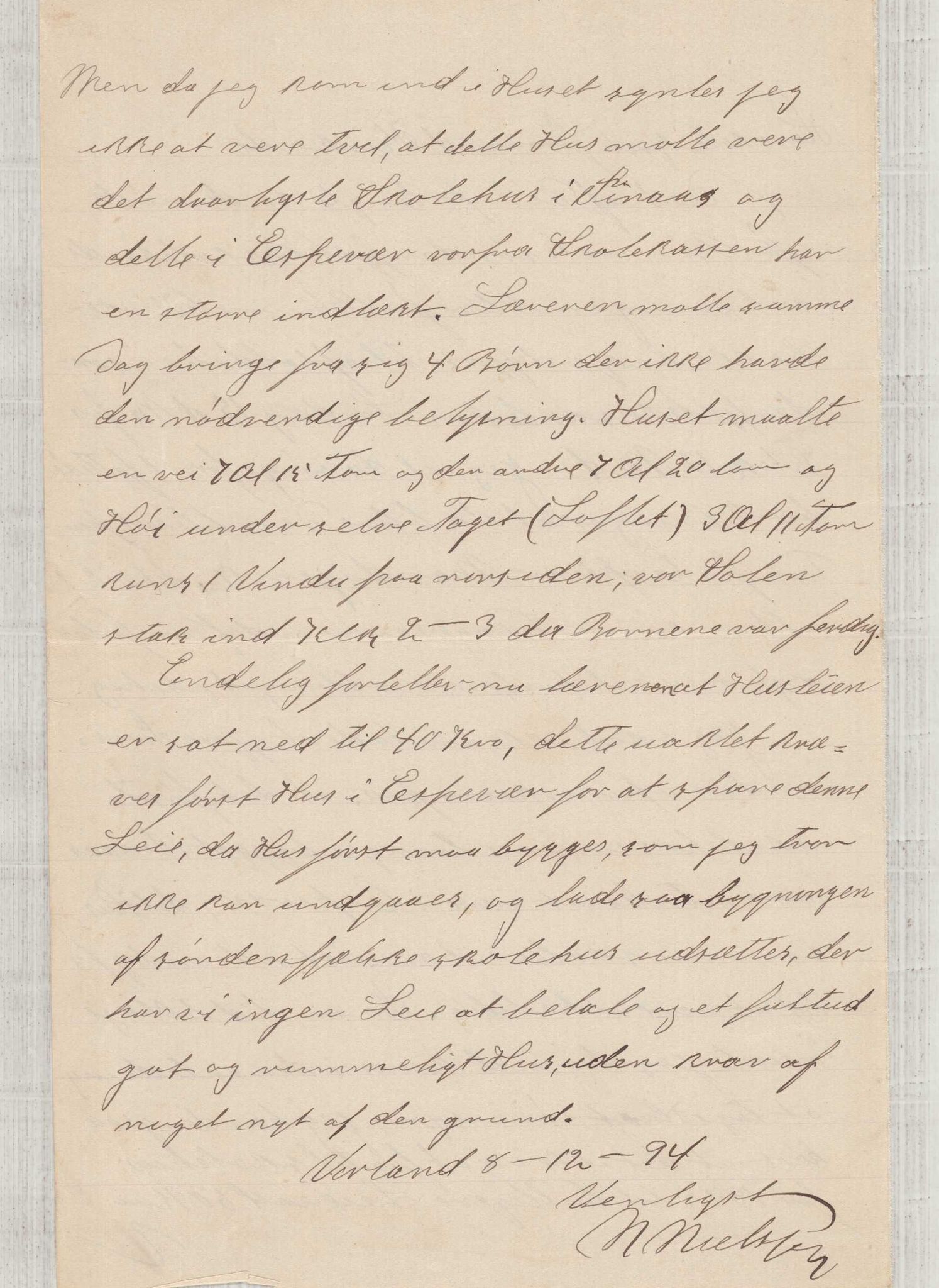 Finnaas kommune. Skulestyret, IKAH/1218a-211/D/Da/L0001/0004: Kronologisk ordna korrespondanse / Kronologisk ordna korrespondanse , 1894-1896, p. 6