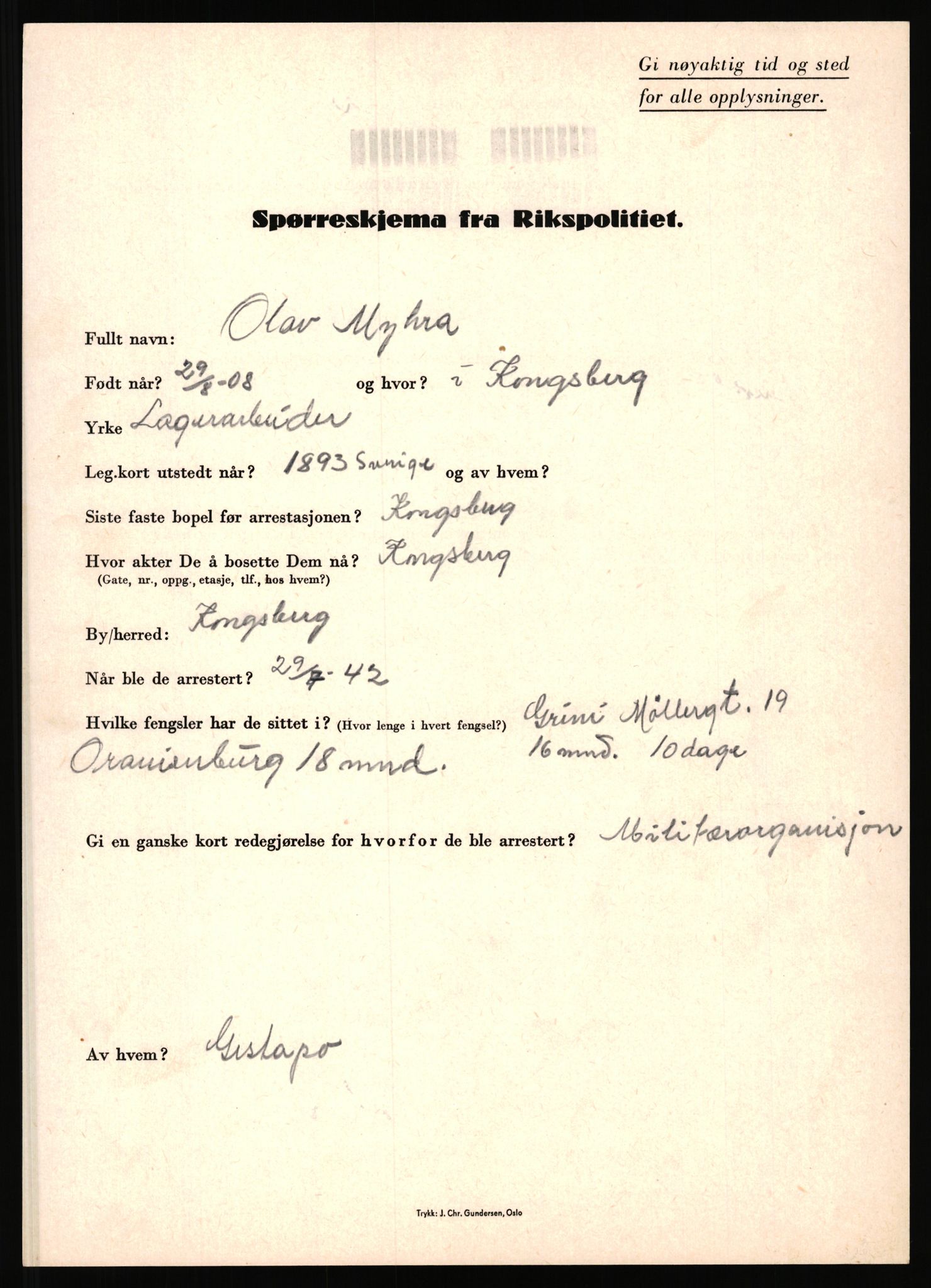 Rikspolitisjefen, AV/RA-S-1560/L/L0012: Mogensen, Øivind - Noraas, Lars, 1940-1945, p. 216