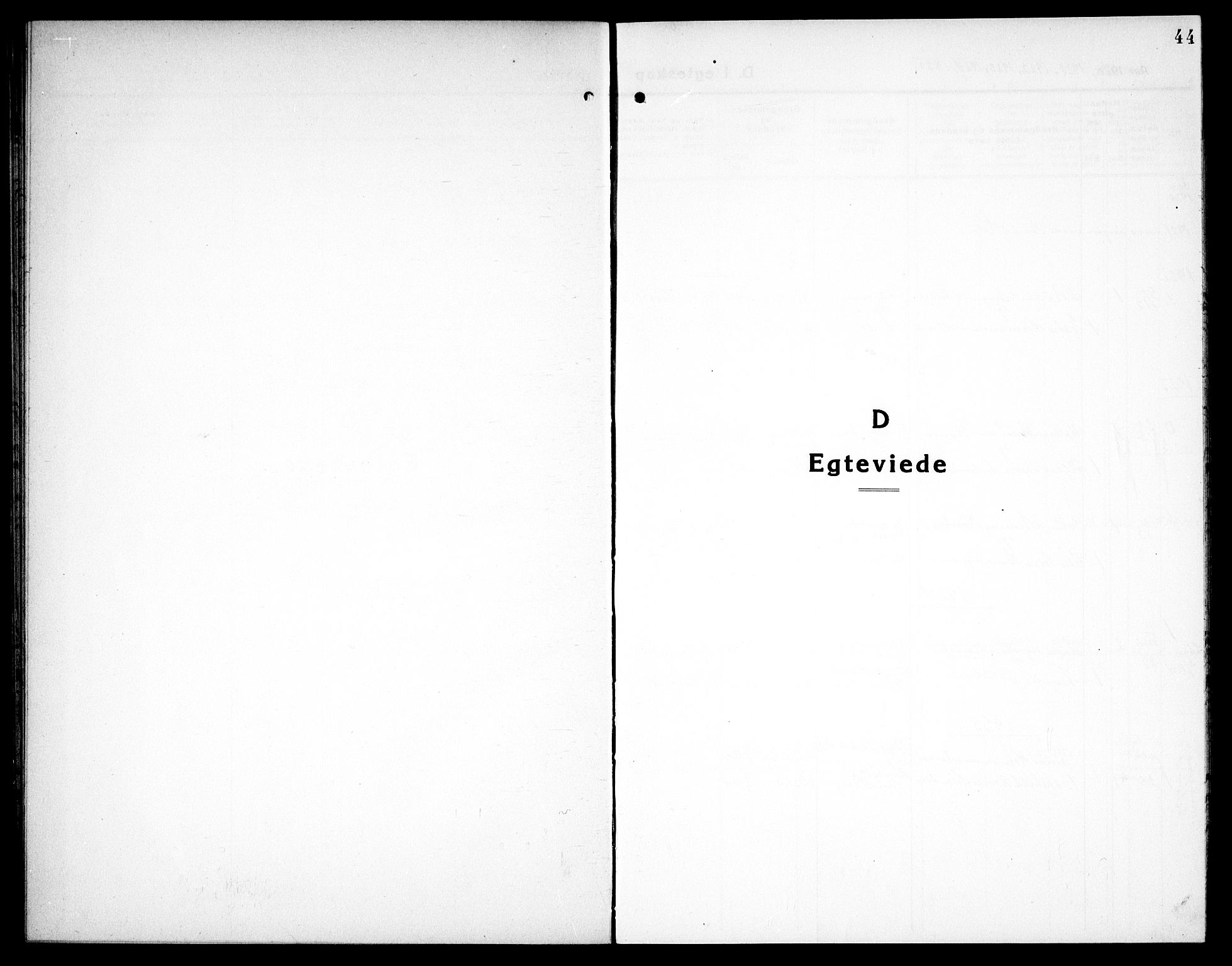 Spydeberg prestekontor Kirkebøker, AV/SAO-A-10924/G/Gc/L0002: Parish register (copy) no. III 2, 1918-1939, p. 44