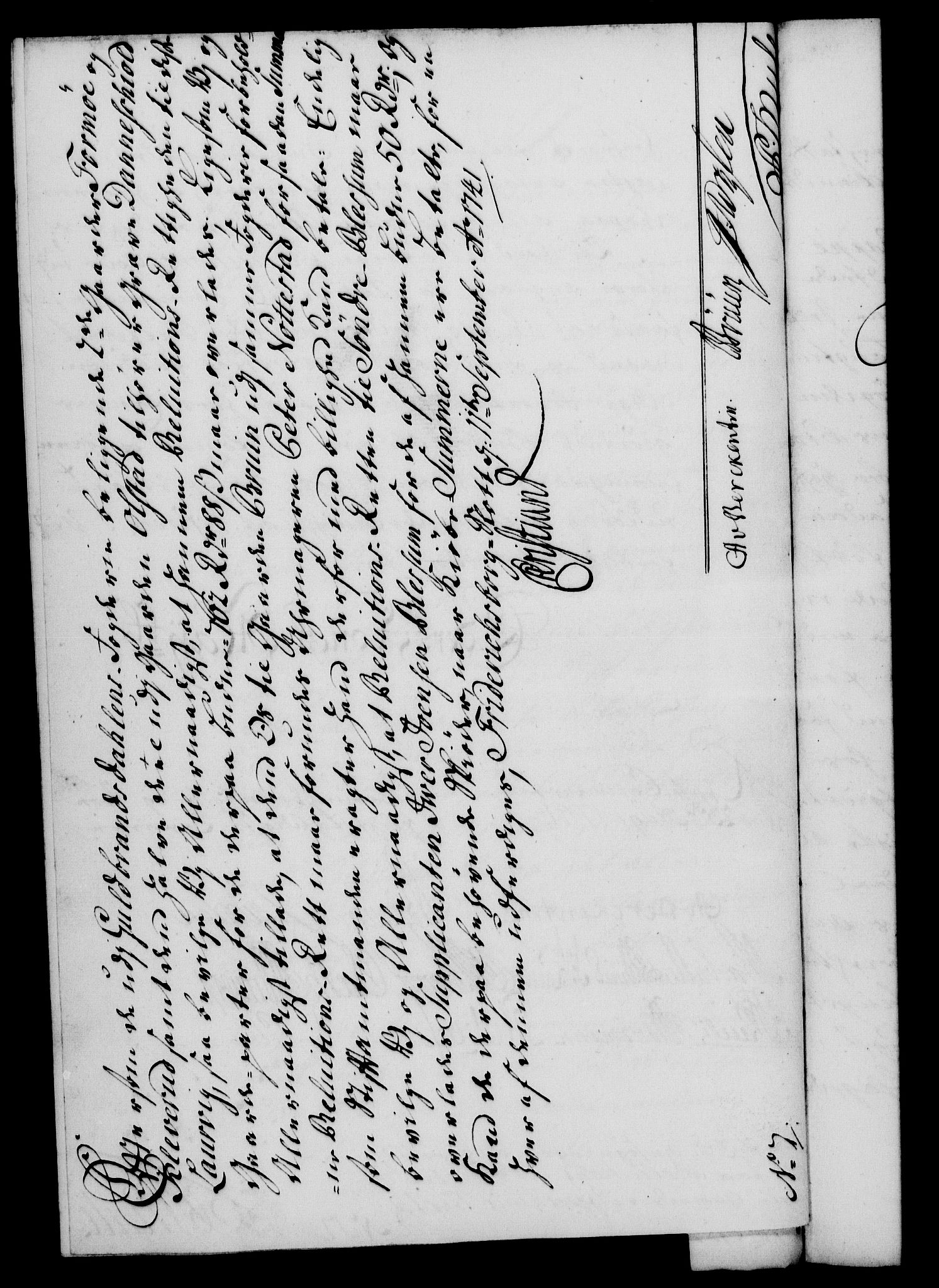 Rentekammeret, Kammerkanselliet, RA/EA-3111/G/Gf/Gfa/L0024: Norsk relasjons- og resolusjonsprotokoll (merket RK 52.24), 1741, p. 513