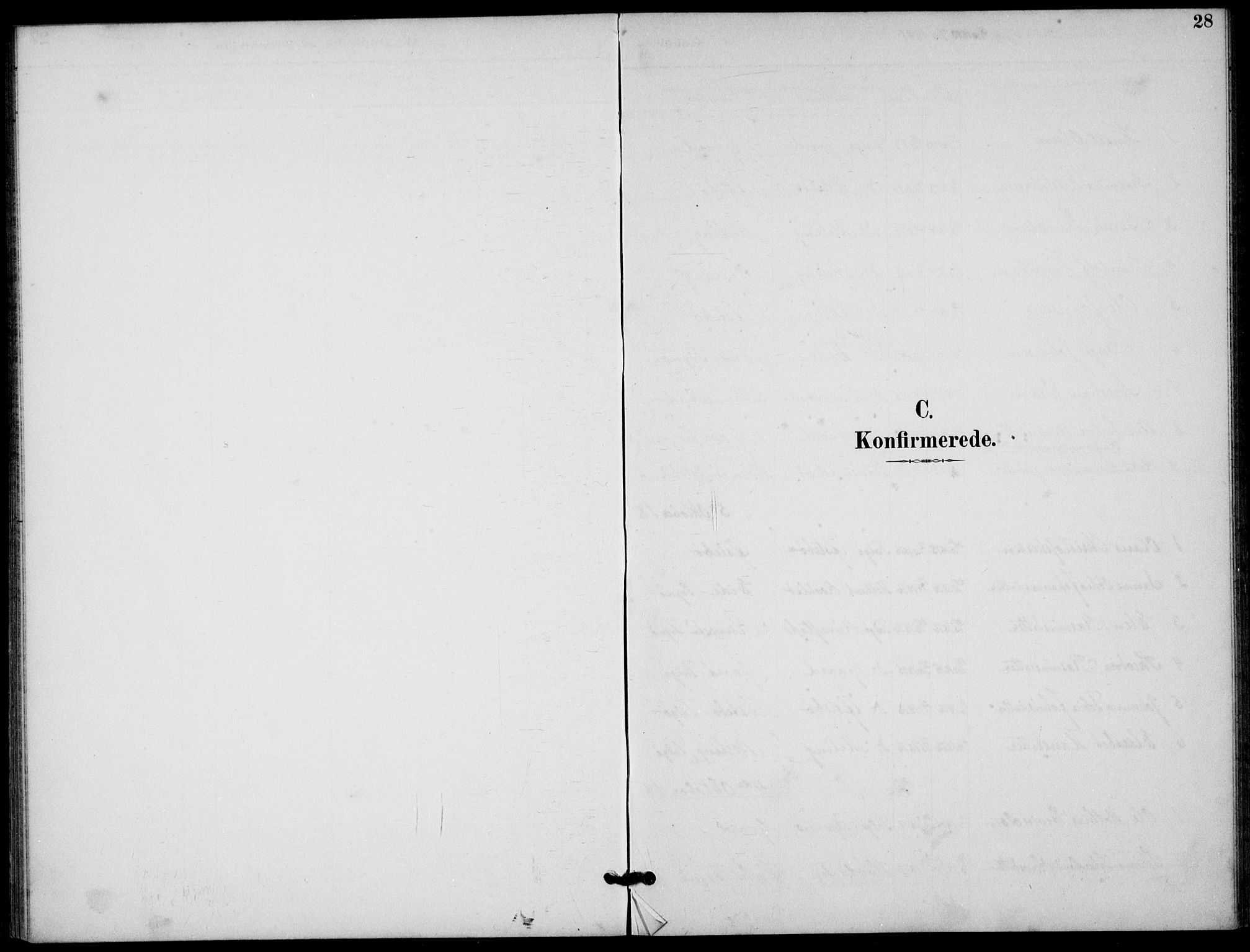 Finnøy sokneprestkontor, AV/SAST-A-101825/H/Ha/Haa/L0012: Parish register (official) no. A 12, 1889-1917, p. 28