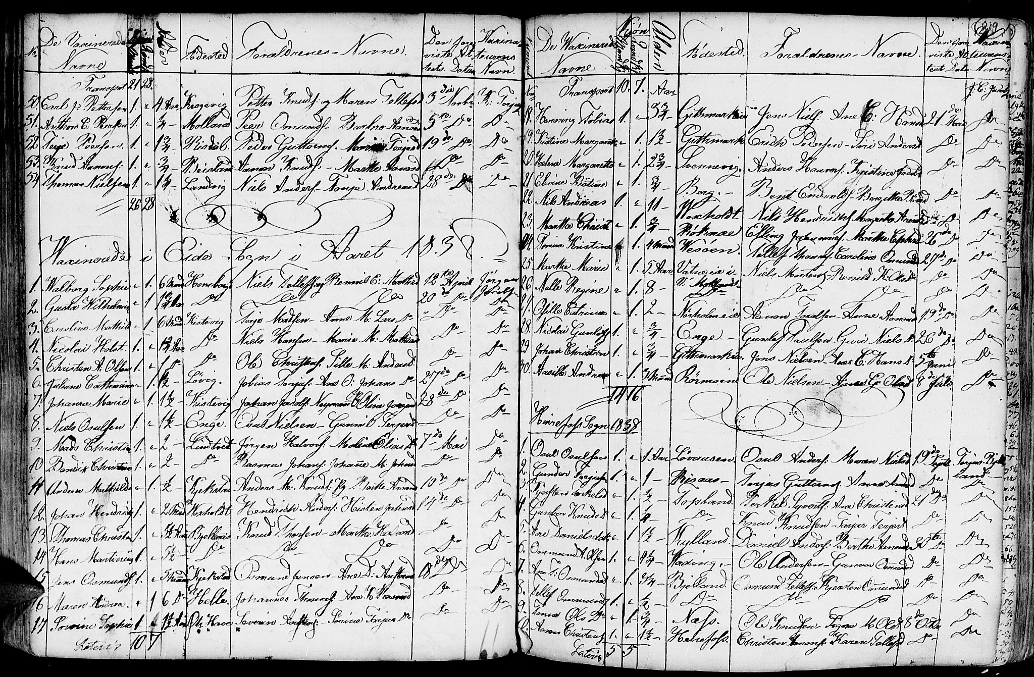 Hommedal sokneprestkontor, SAK/1111-0023/F/Fa/Fab/L0002: Parish register (official) no. A 2 /1, 1741-1848, p. 219