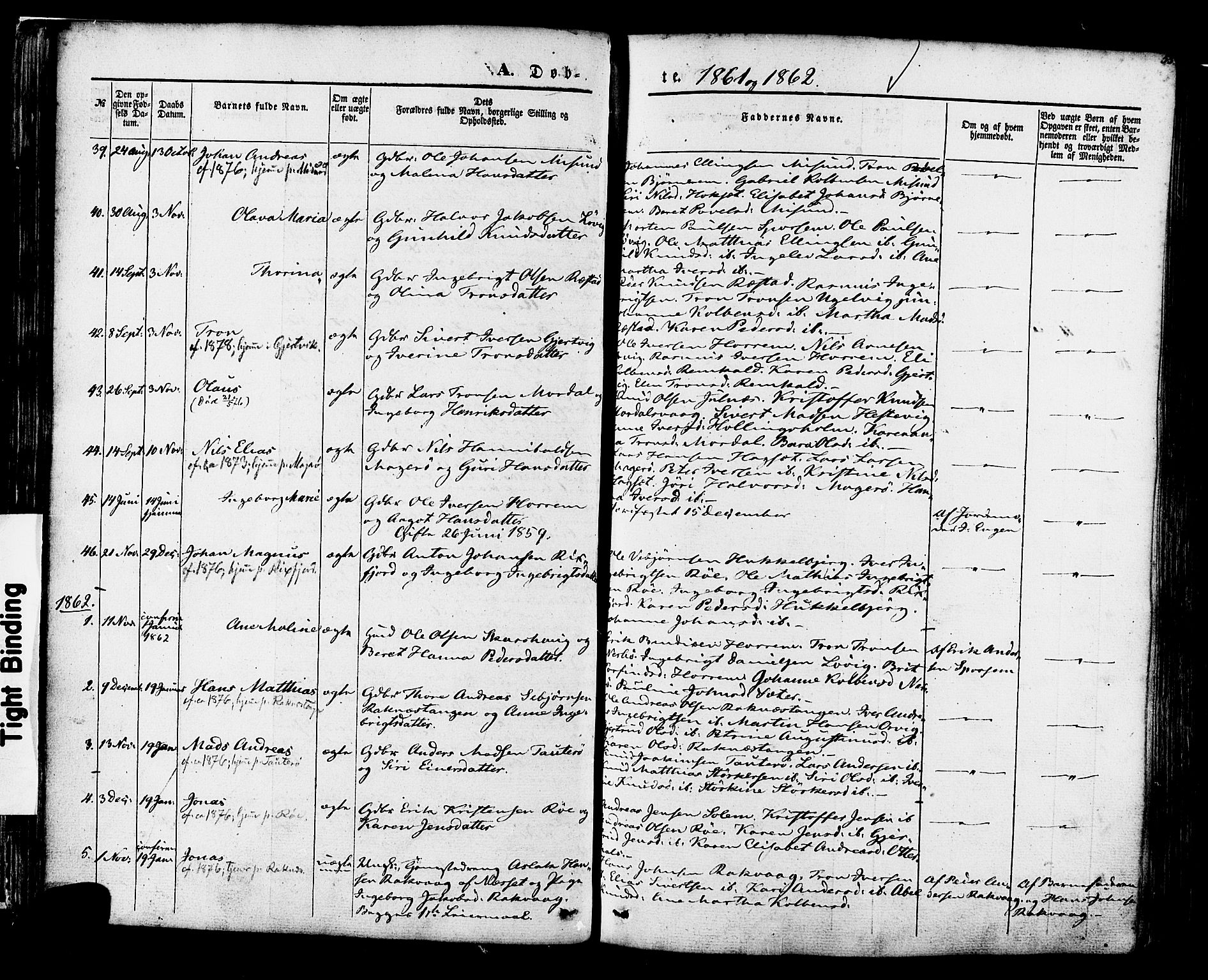 Ministerialprotokoller, klokkerbøker og fødselsregistre - Møre og Romsdal, SAT/A-1454/560/L0719: Parish register (official) no. 560A03, 1845-1872, p. 55