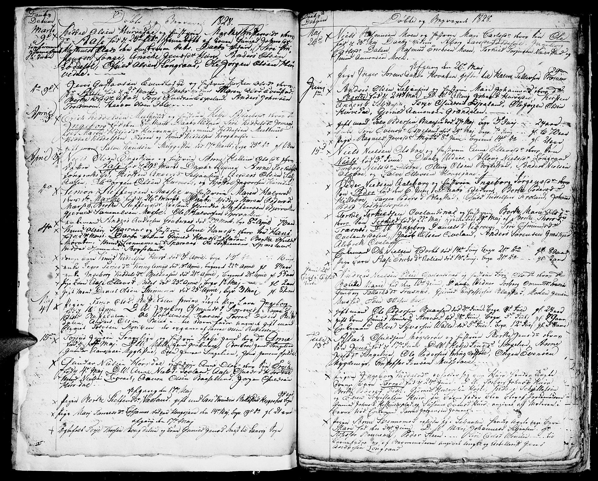 Froland sokneprestkontor, AV/SAK-1111-0013/F/Fb/L0006: Parish register (copy) no. B 6, 1828-1834