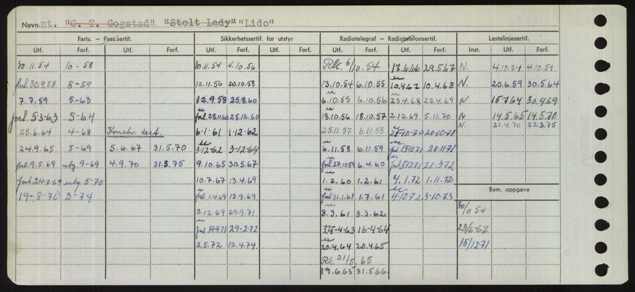 Sjøfartsdirektoratet med forløpere, Skipsmålingen, AV/RA-S-1627/H/Hd/L0023: Fartøy, Lia-Løv, p. 26