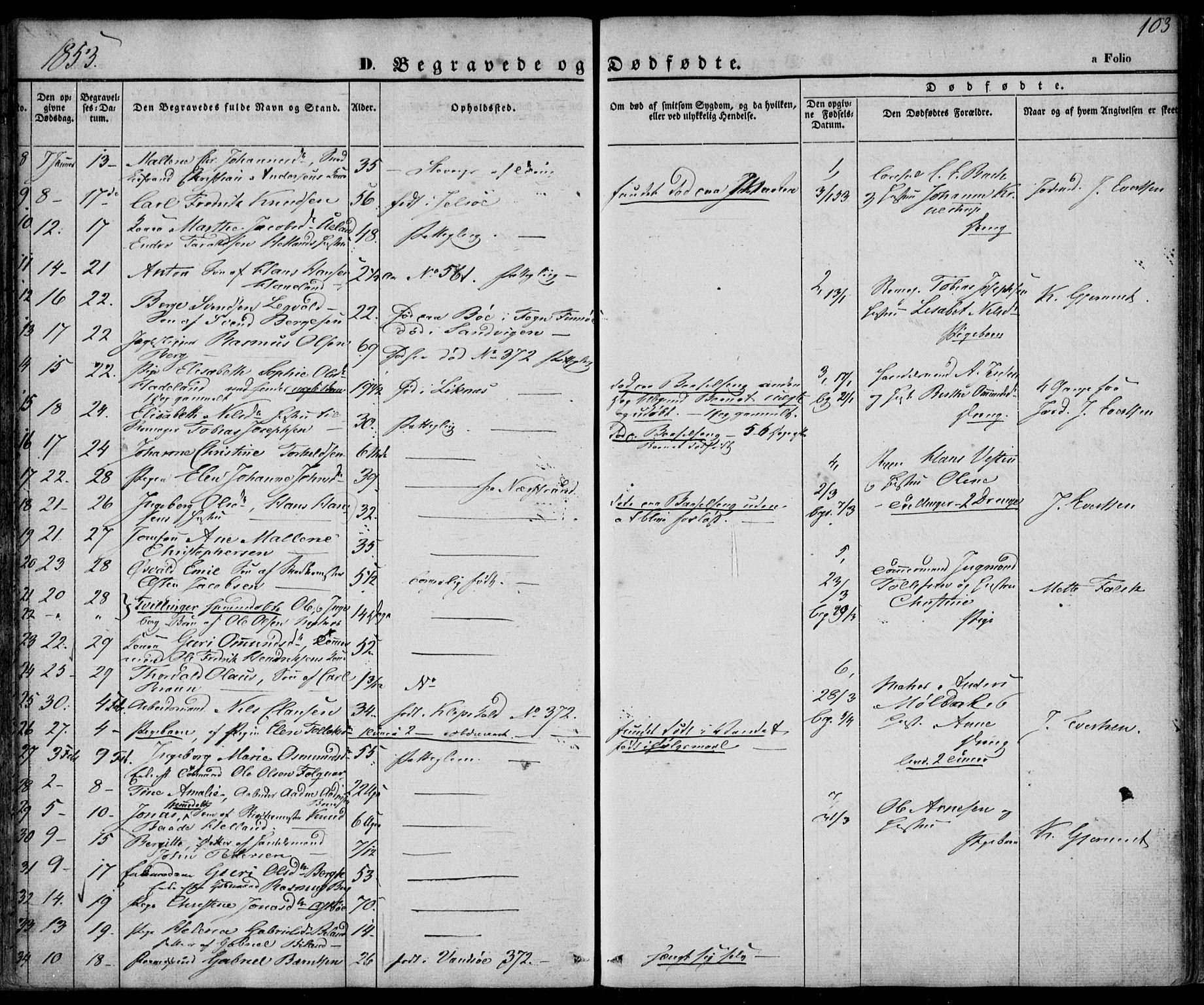 Domkirken sokneprestkontor, AV/SAST-A-101812/001/30/30BA/L0014: Parish register (official) no. A 13, 1841-1851, p. 104