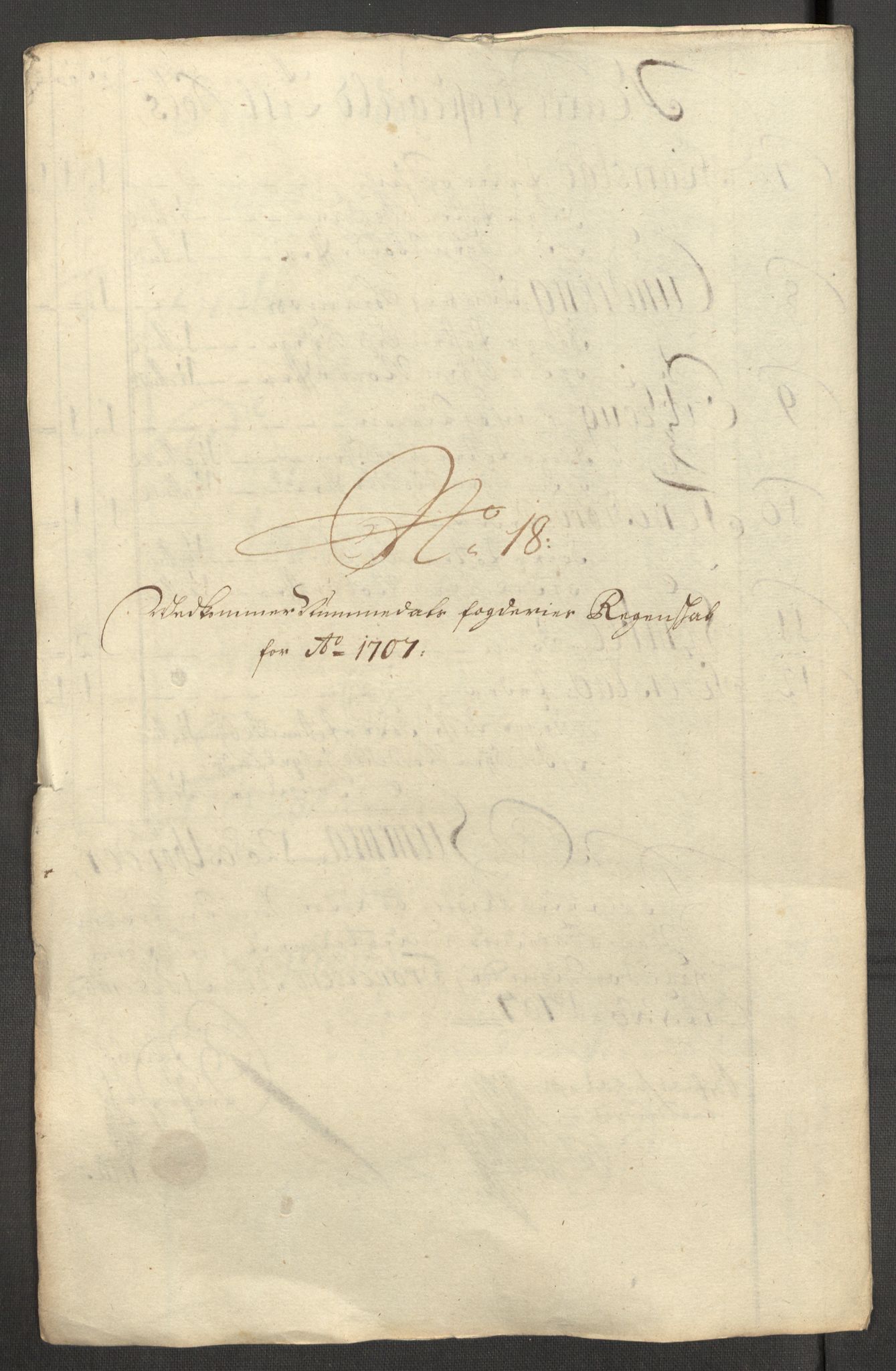 Rentekammeret inntil 1814, Reviderte regnskaper, Fogderegnskap, RA/EA-4092/R64/L4430: Fogderegnskap Namdal, 1707-1708, p. 177