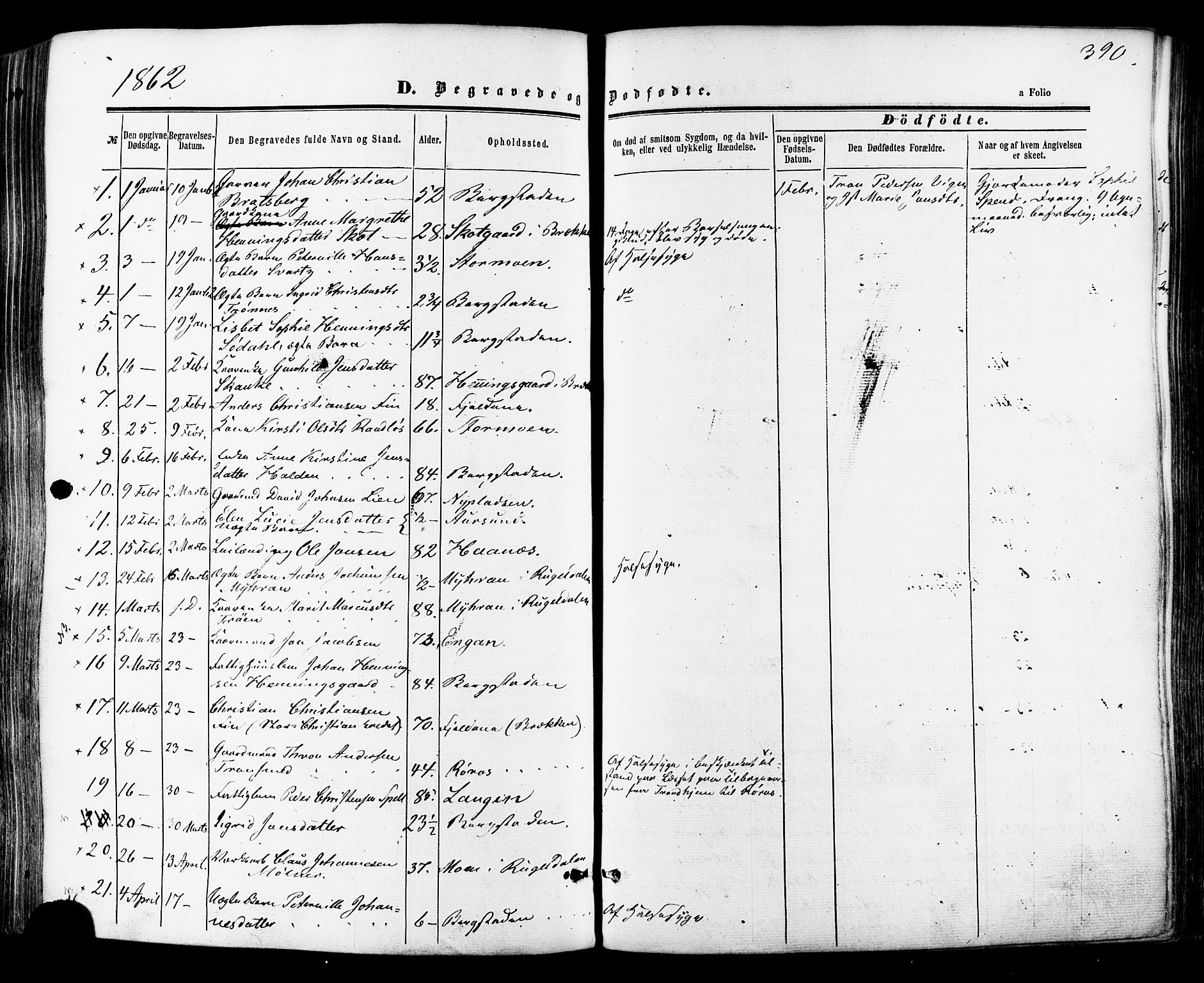 Ministerialprotokoller, klokkerbøker og fødselsregistre - Sør-Trøndelag, SAT/A-1456/681/L0932: Parish register (official) no. 681A10, 1860-1878, p. 390