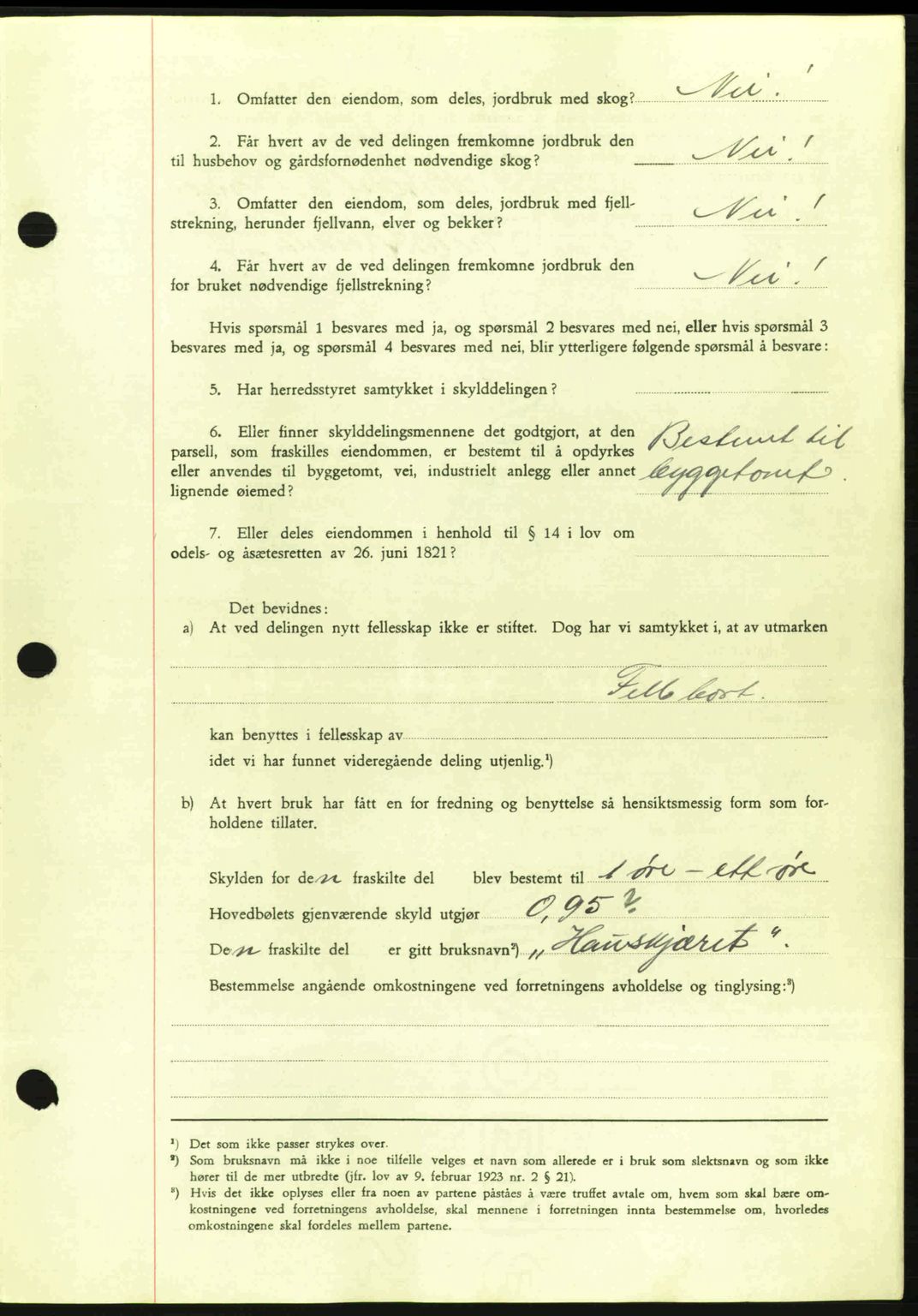 Nordmøre sorenskriveri, AV/SAT-A-4132/1/2/2Ca: Mortgage book no. A92, 1942-1942, Diary no: : 998/1942