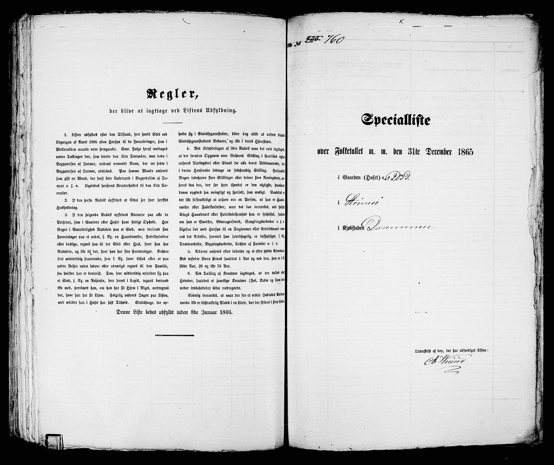 RA, 1865 census for Strømsø in Drammen, 1865, p. 333