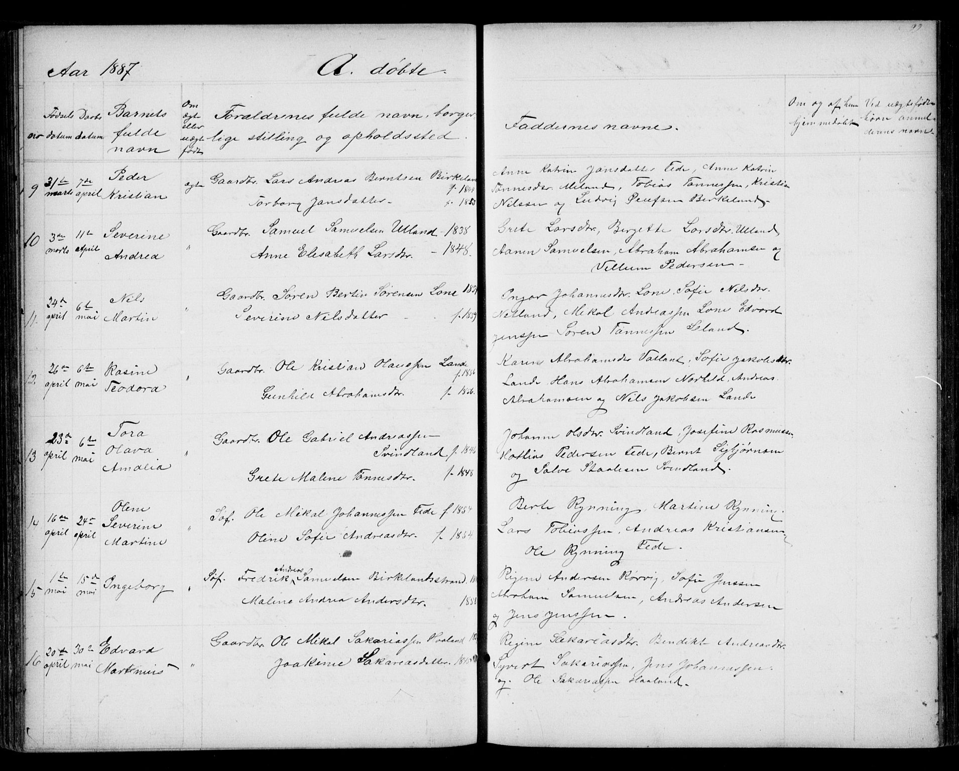 Kvinesdal sokneprestkontor, SAK/1111-0026/F/Fb/Fba/L0003: Parish register (copy) no. B 3, 1858-1893, p. 99