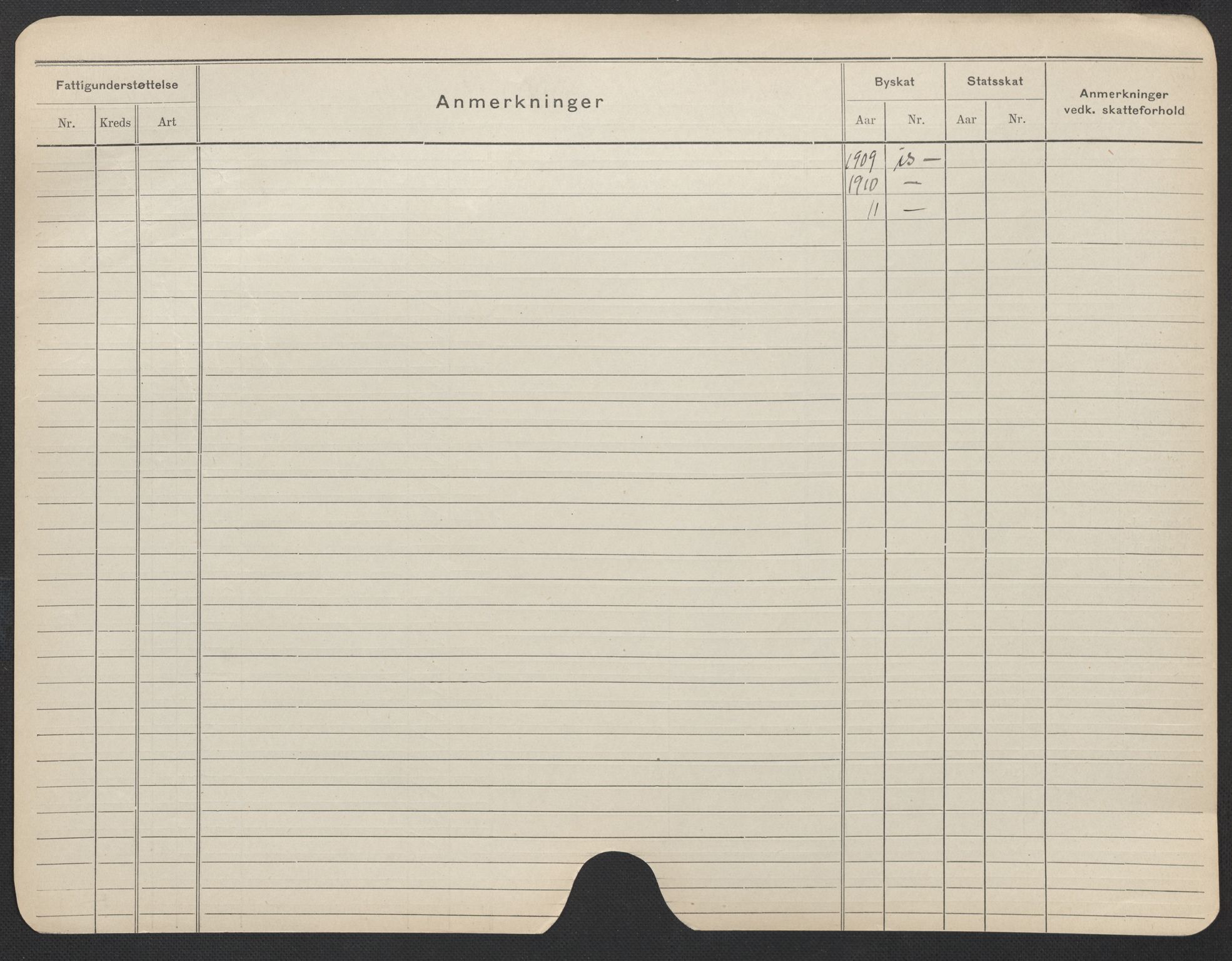 Oslo folkeregister, Registerkort, AV/SAO-A-11715/F/Fa/Fac/L0022: Kvinner, 1906-1914, p. 728b