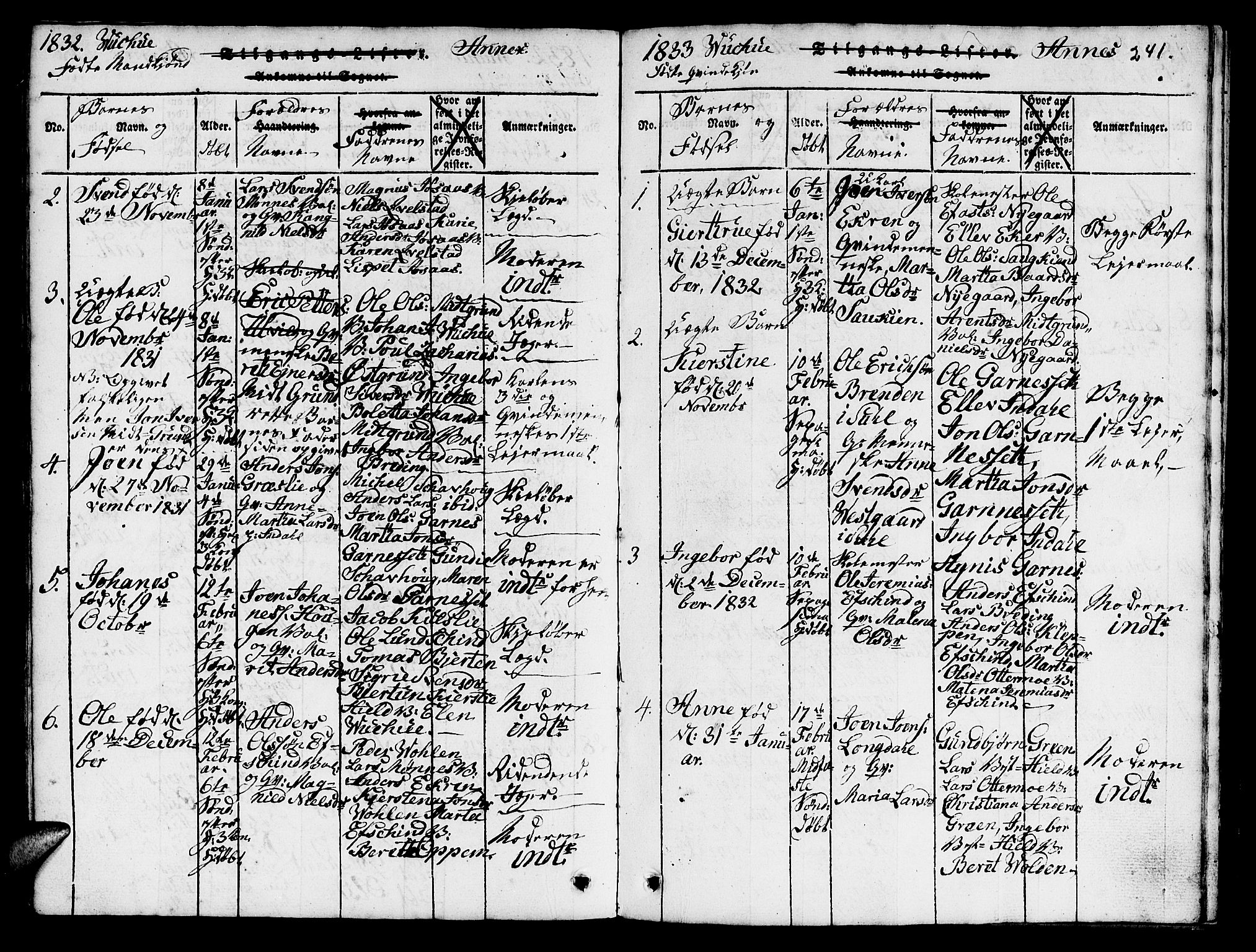 Ministerialprotokoller, klokkerbøker og fødselsregistre - Nord-Trøndelag, SAT/A-1458/724/L0265: Parish register (copy) no. 724C01, 1816-1845, p. 241