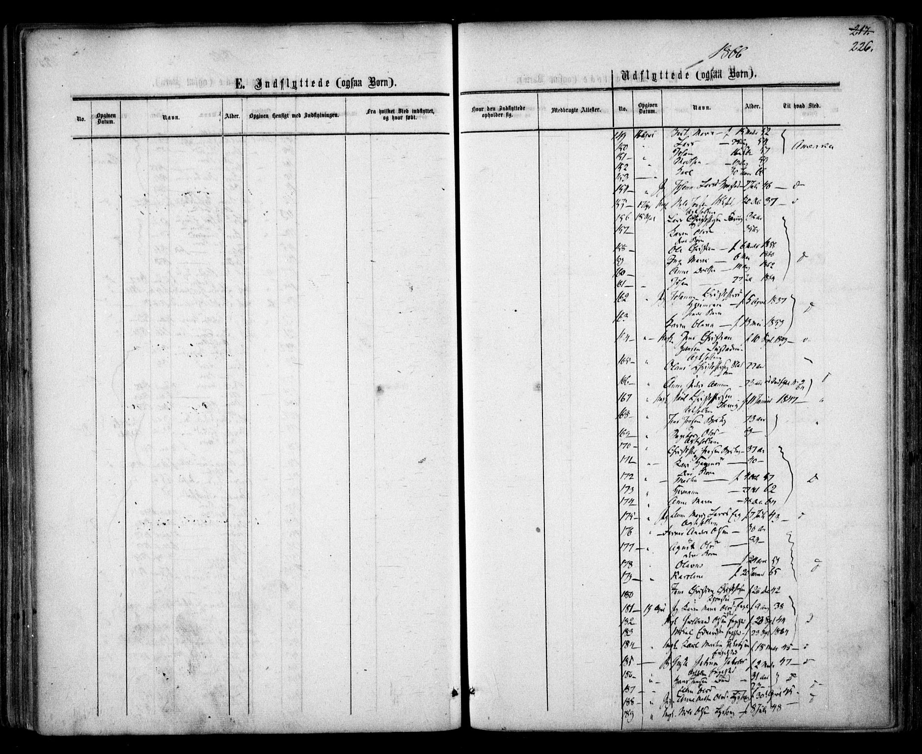 Nannestad prestekontor Kirkebøker, SAO/A-10414a/F/Fa/L0012: Parish register (official) no. I 12, 1860-1872, p. 226