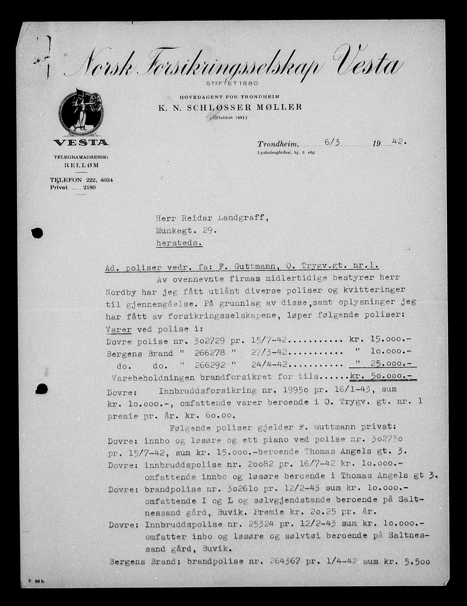Justisdepartementet, Tilbakeføringskontoret for inndratte formuer, AV/RA-S-1564/H/Hc/Hca/L0896: --, 1945-1947, p. 36