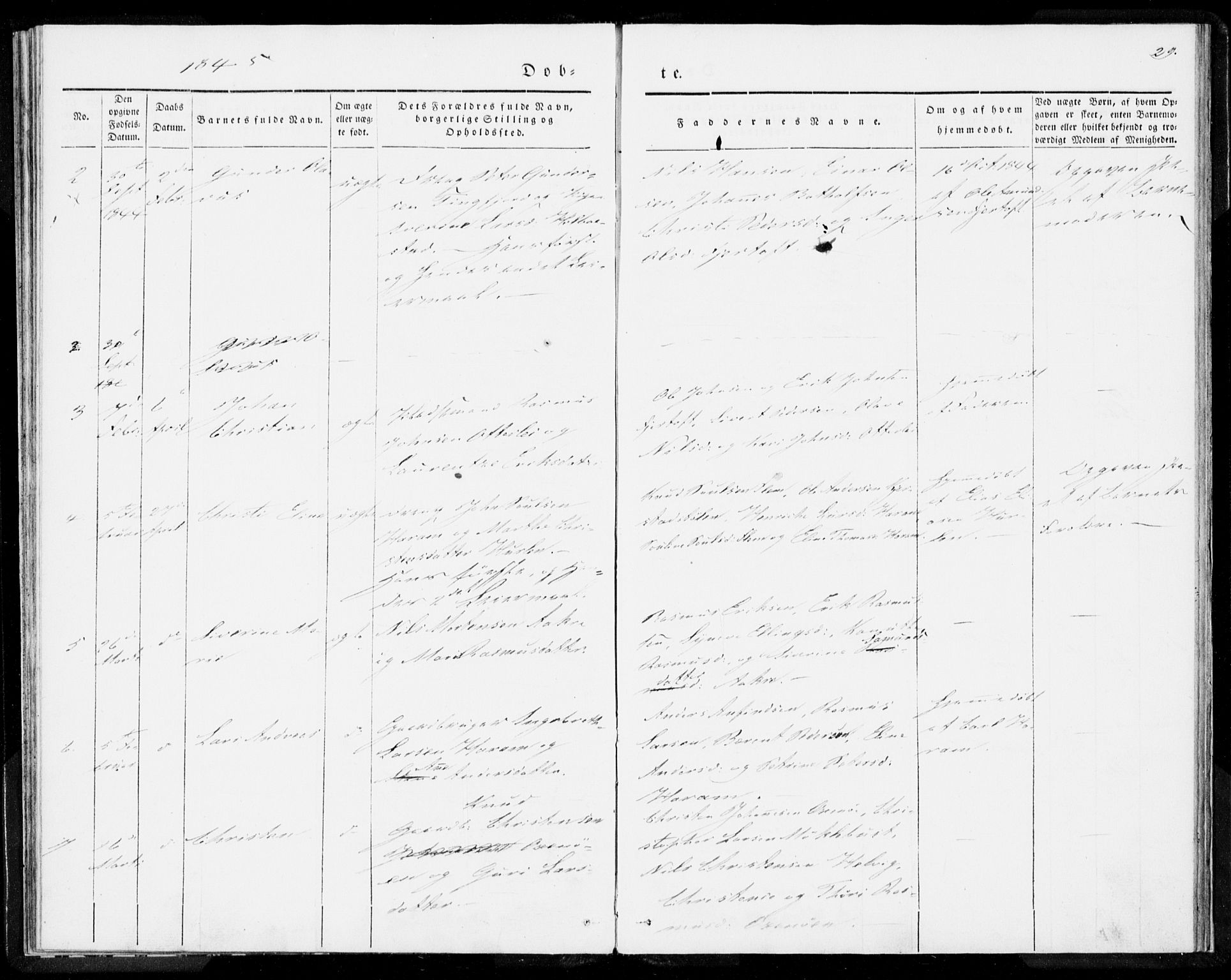 Ministerialprotokoller, klokkerbøker og fødselsregistre - Møre og Romsdal, AV/SAT-A-1454/536/L0496: Parish register (official) no. 536A05, 1840-1847, p. 29