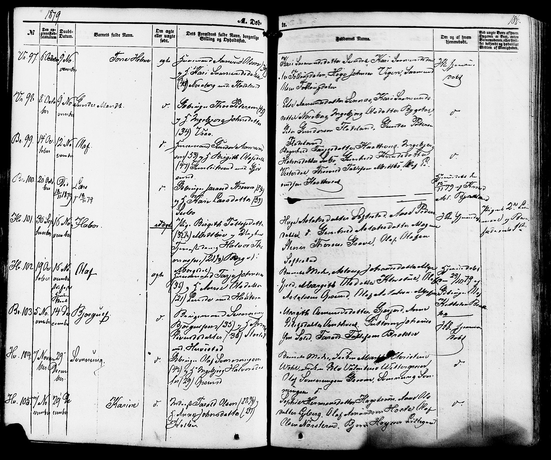 Kviteseid kirkebøker, AV/SAKO-A-276/F/Fa/L0007: Parish register (official) no. I 7, 1859-1881, p. 186