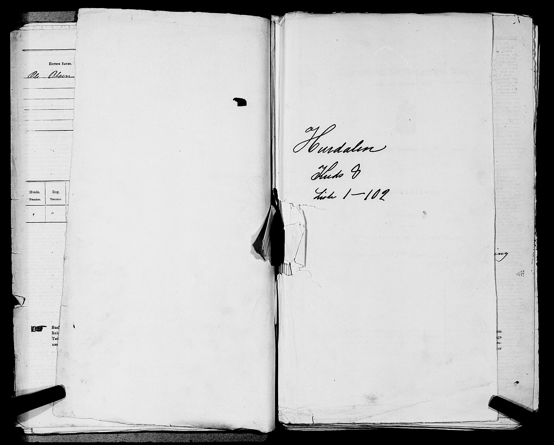 RA, 1875 census for 0239P Hurdal, 1875, p. 1081