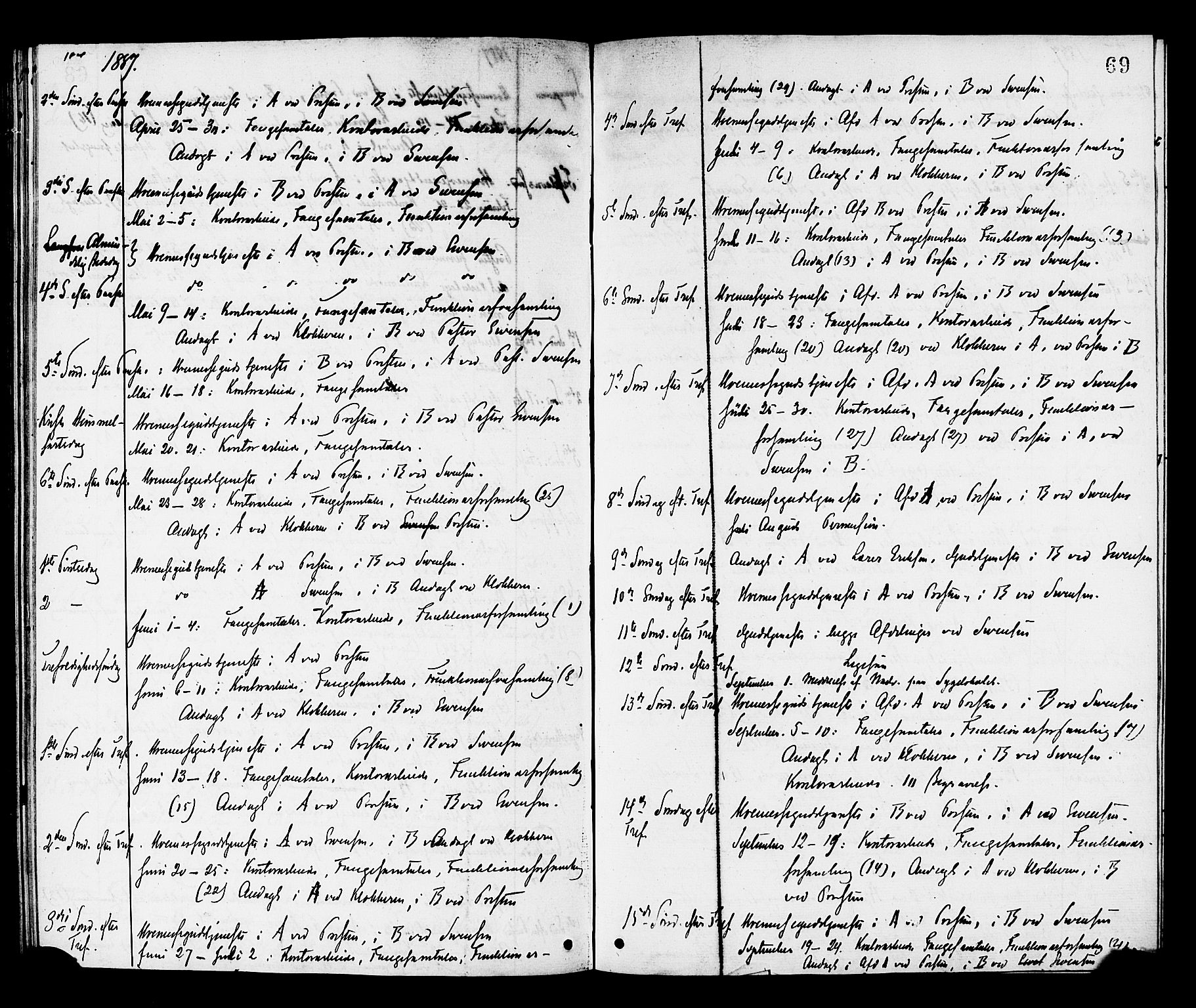 Ministerialprotokoller, klokkerbøker og fødselsregistre - Sør-Trøndelag, SAT/A-1456/624/L0482: Parish register (official) no. 624A03, 1870-1918, p. 69