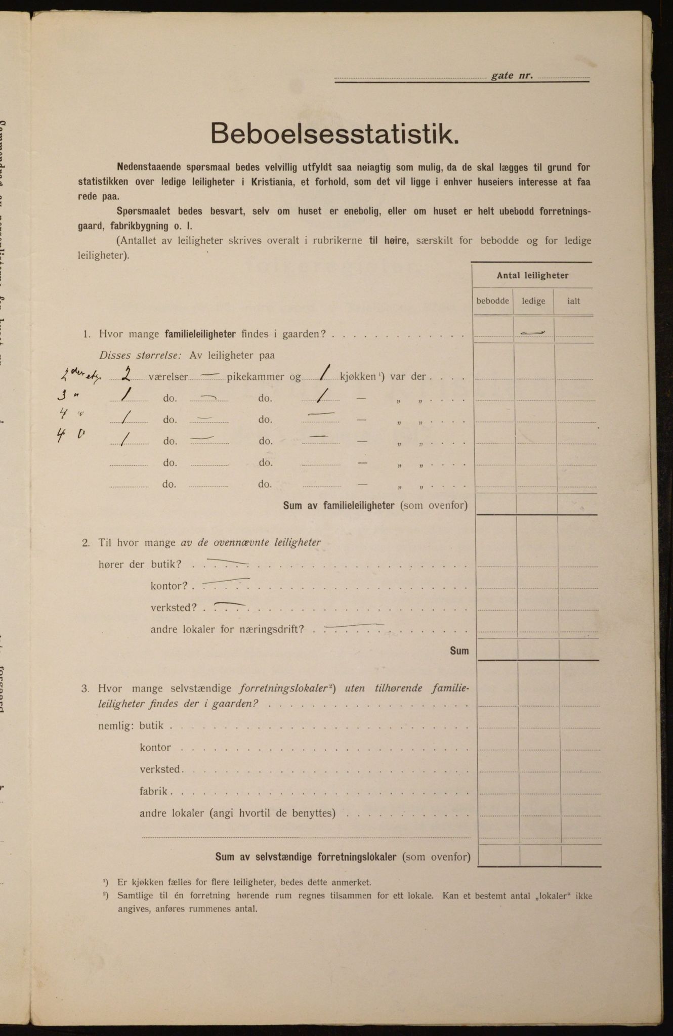 OBA, Municipal Census 1912 for Kristiania, 1912, p. 103624