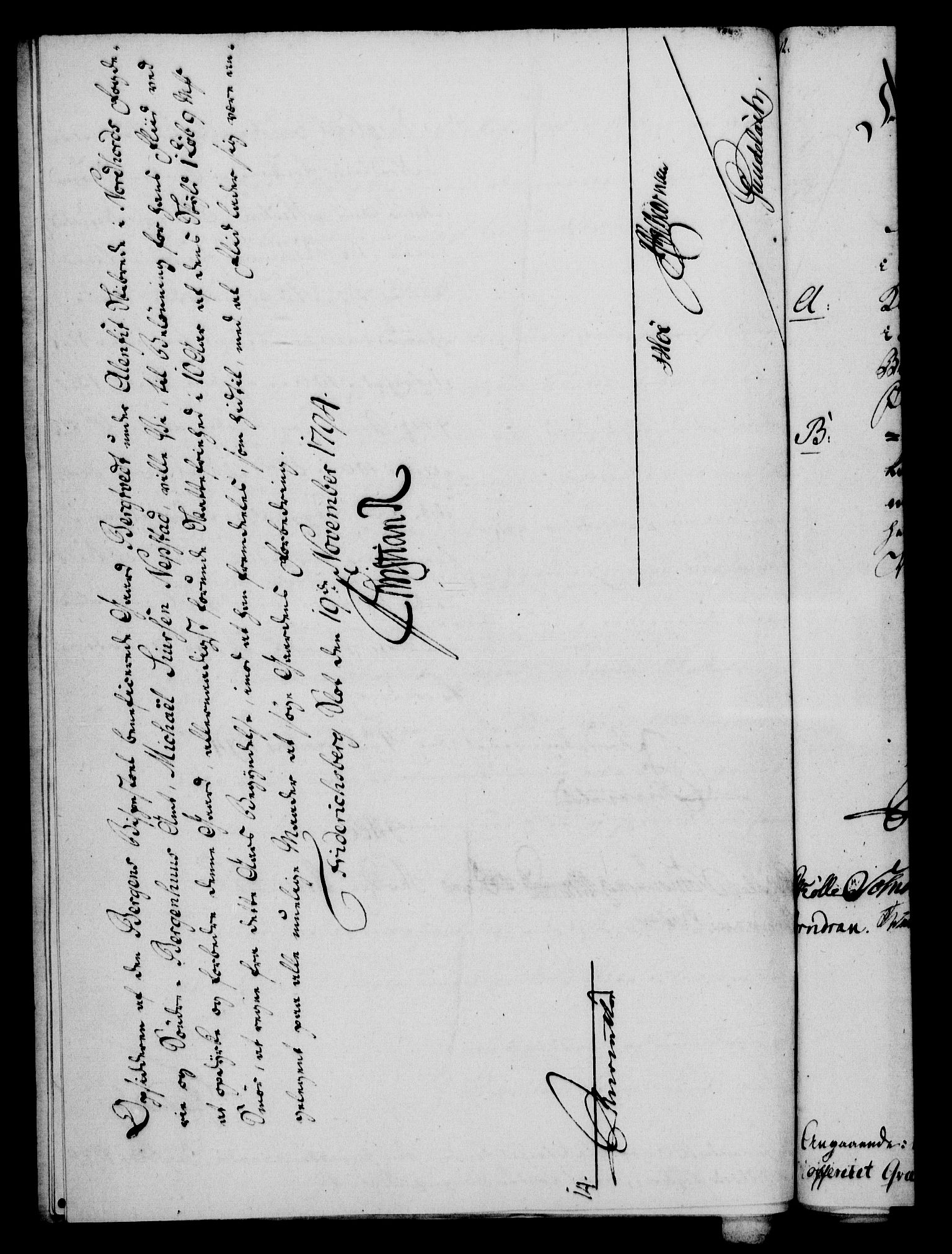Rentekammeret, Kammerkanselliet, RA/EA-3111/G/Gf/Gfa/L0076: Norsk relasjons- og resolusjonsprotokoll (merket RK 52.76), 1794, p. 448