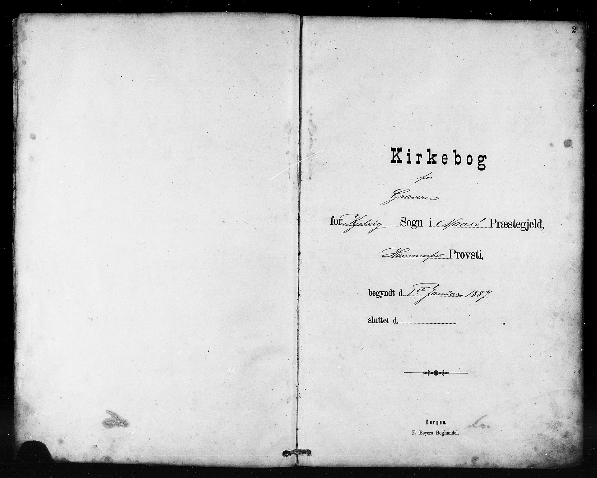 Kjelvik/Nordkapp sokneprestkontor, SATØ/S-1350/J/Ja/L0027: Other parish register no. 27, 1887-1918, p. 2