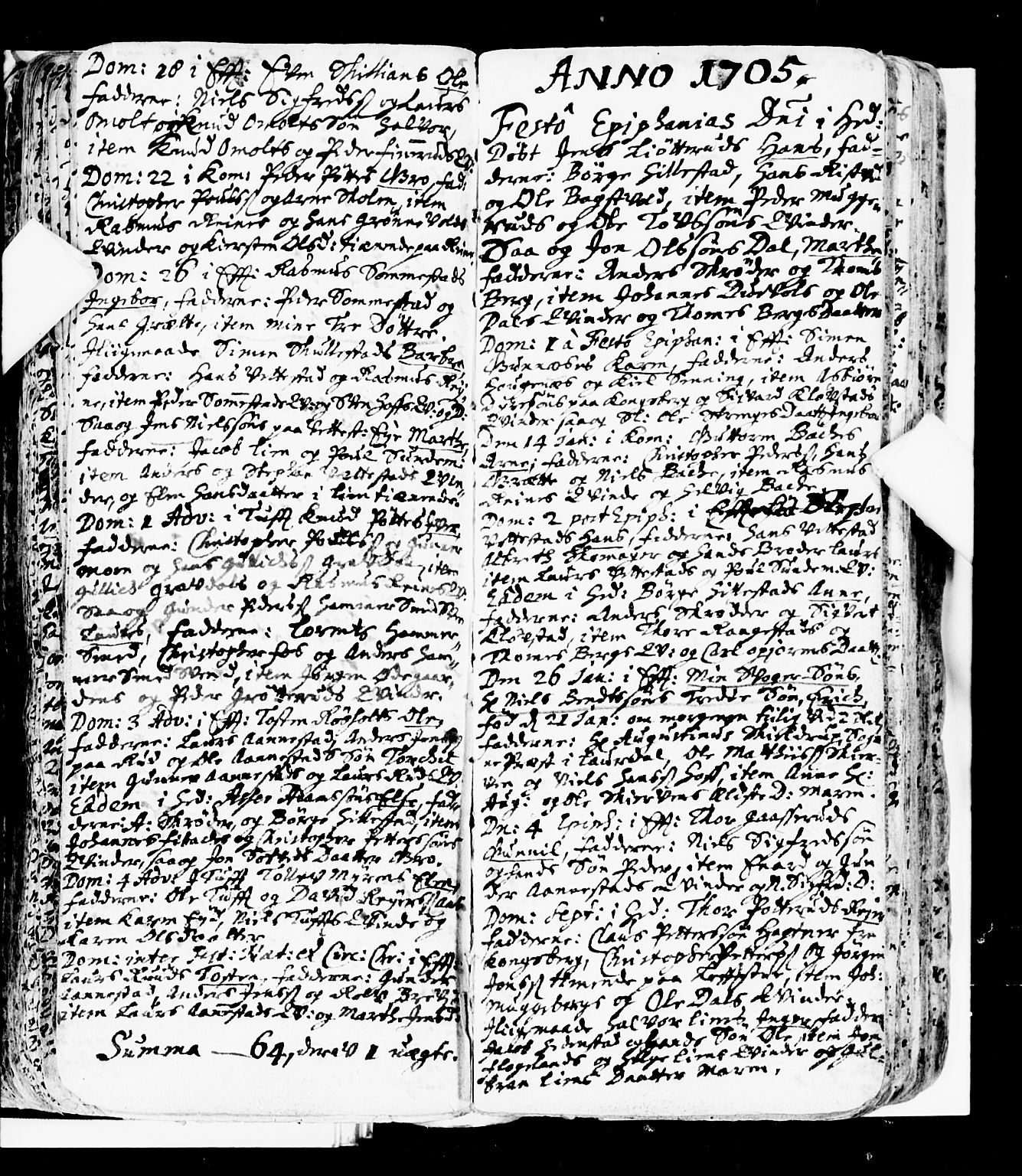 Sandsvær kirkebøker, AV/SAKO-A-244/F/Fa/L0001: Parish register (official) no. I 1, 1665-1725, p. 47