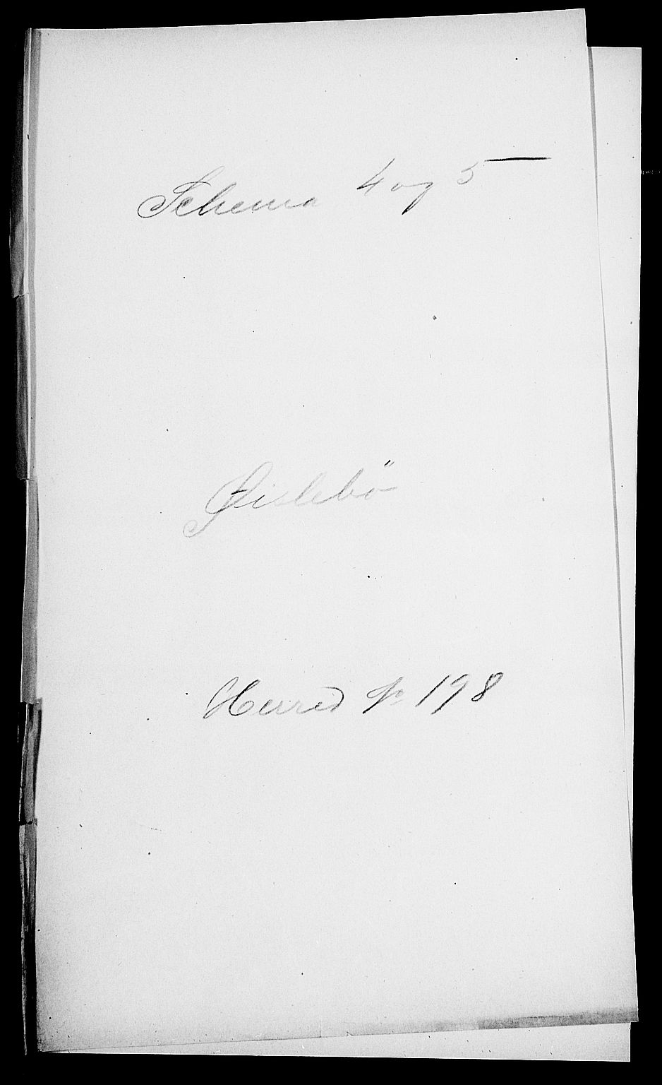 SAK, 1900 census for Øyslebø, 1900, p. 1