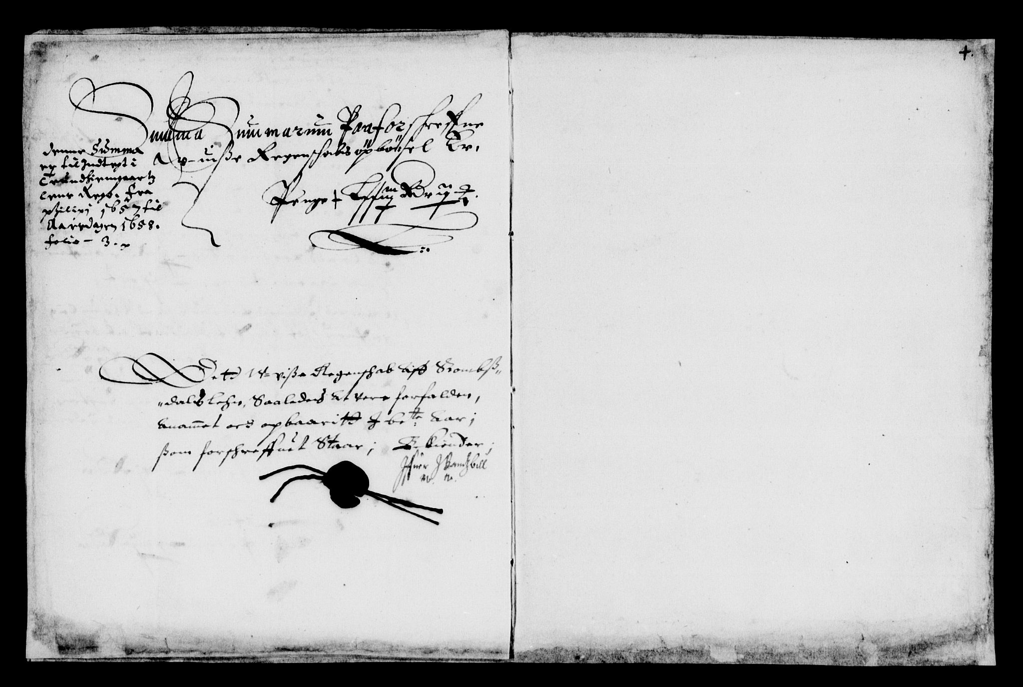 Rentekammeret inntil 1814, Reviderte regnskaper, Lensregnskaper, AV/RA-EA-5023/R/Rb/Rbw/L0128: Trondheim len, 1656-1658