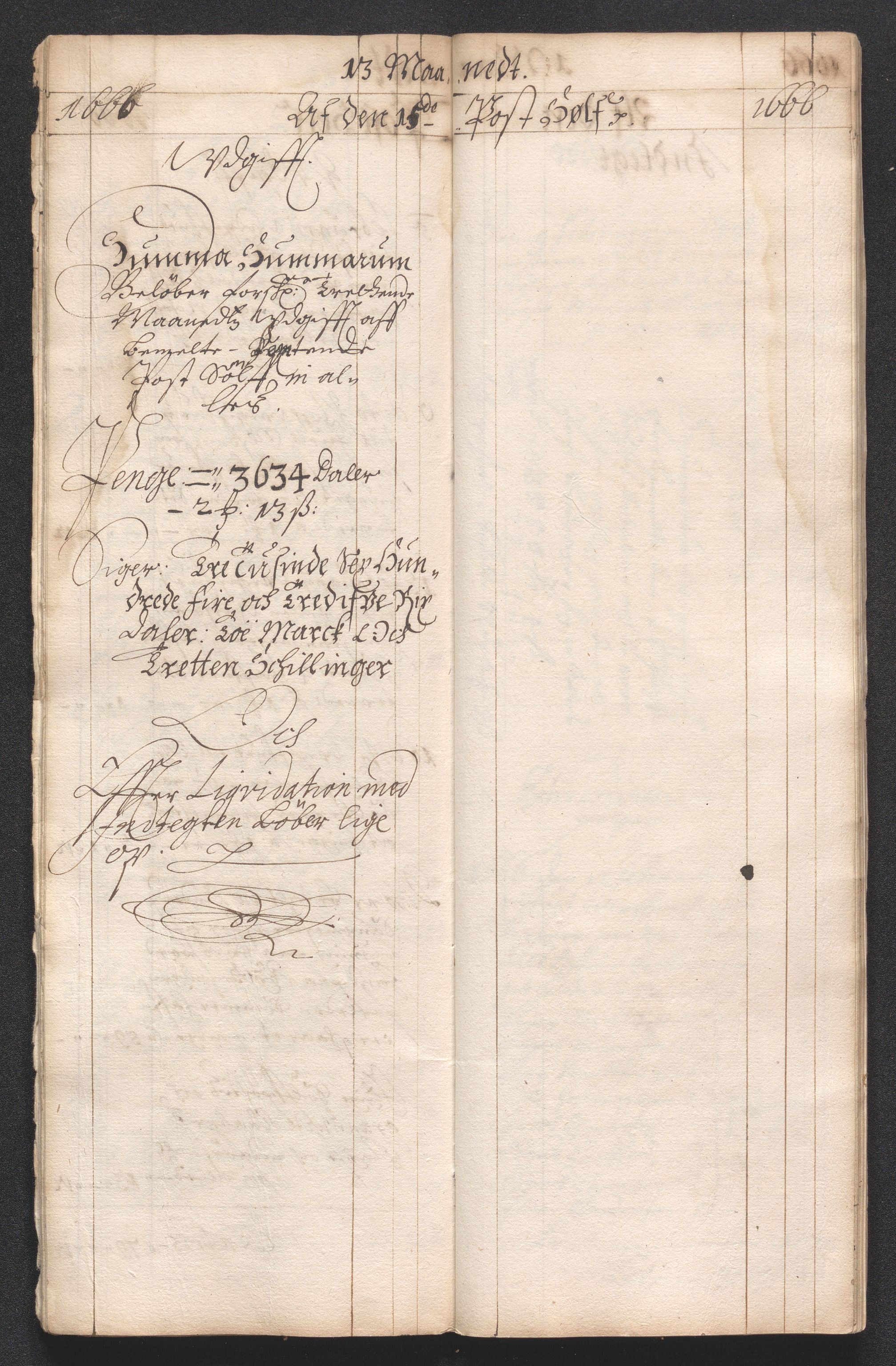 Kongsberg Sølvverk 1623-1816, SAKO/EA-3135/001/D/Dc/Dcd/L0039: Utgiftsregnskap for gruver m.m., 1666, p. 183