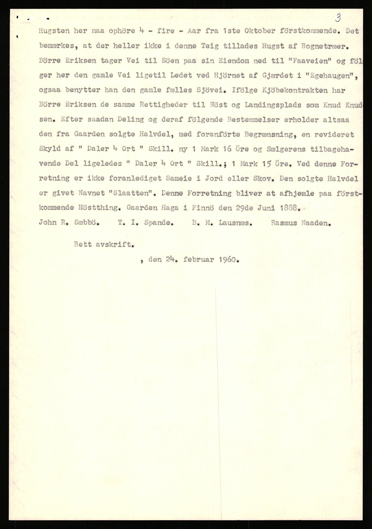 Statsarkivet i Stavanger, SAST/A-101971/03/Y/Yj/L0028: Avskrifter sortert etter gårdsnavn: Gudla - Haga i Håland, 1750-1930, p. 533