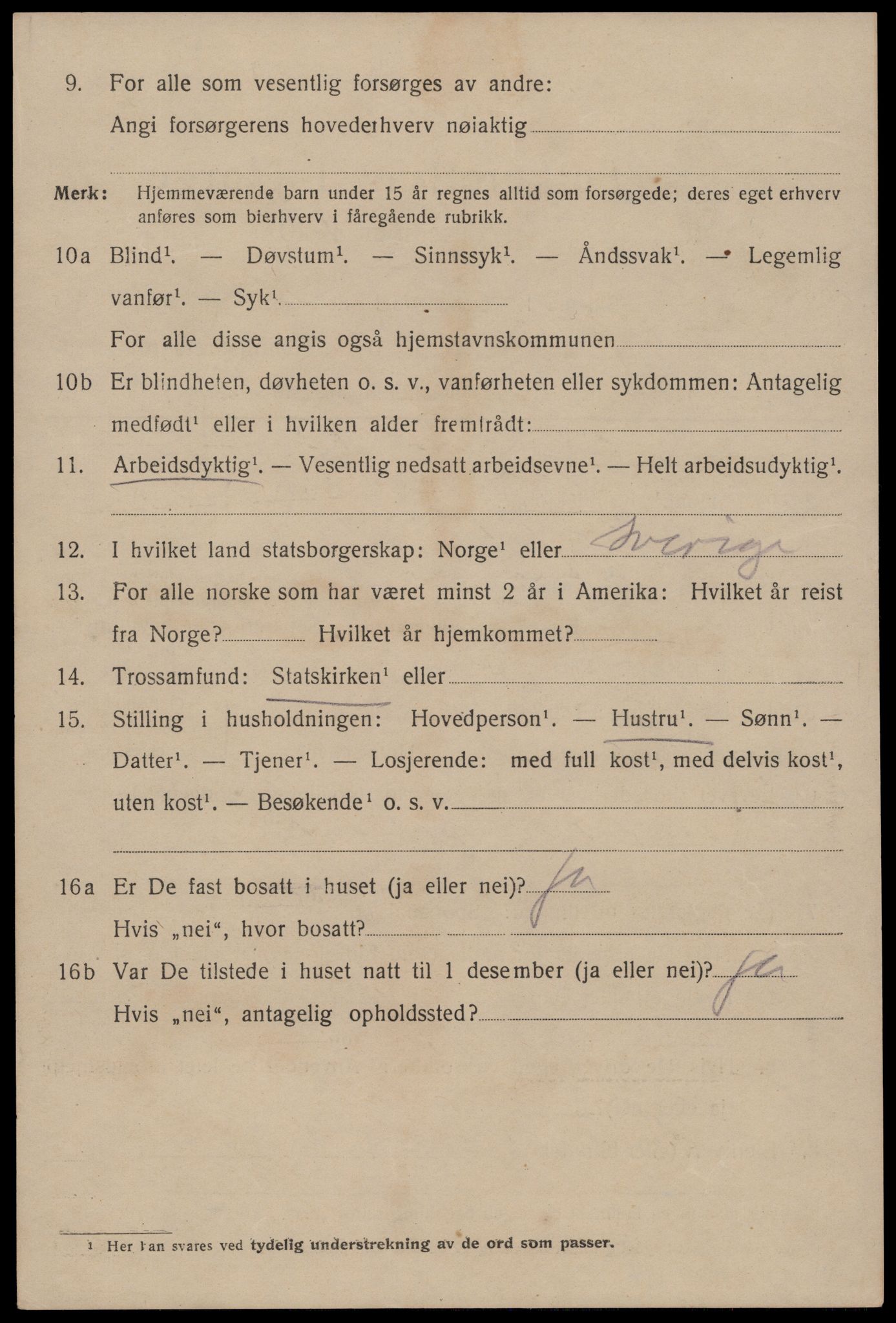 SAST, 1920 census for Stavanger, 1920, p. 76193