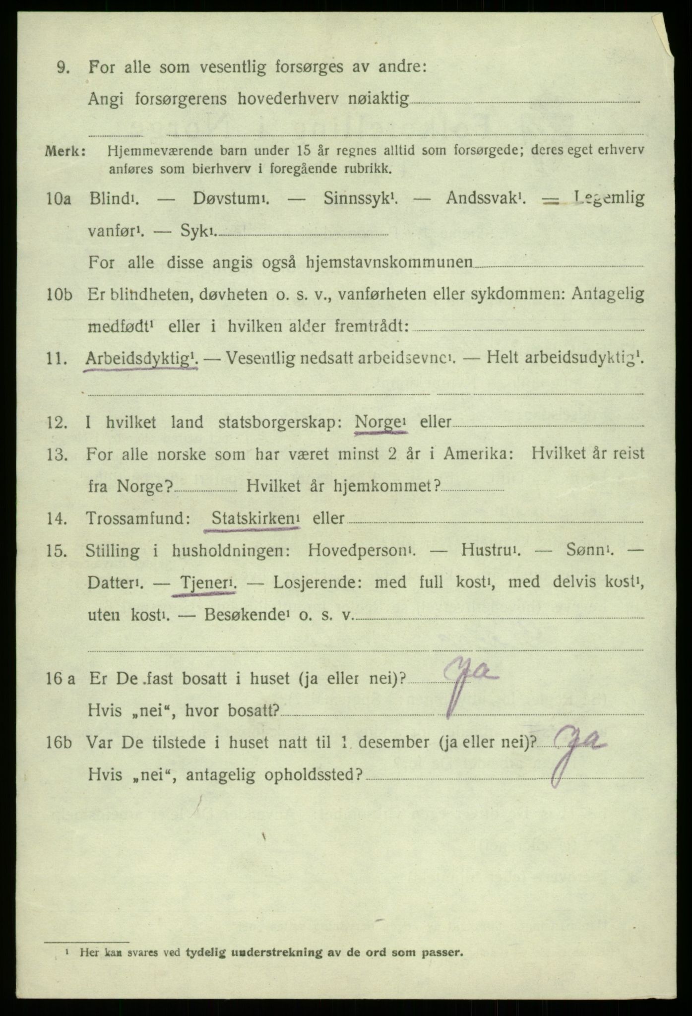 SAB, 1920 census for Hålandsdal, 1920, p. 655