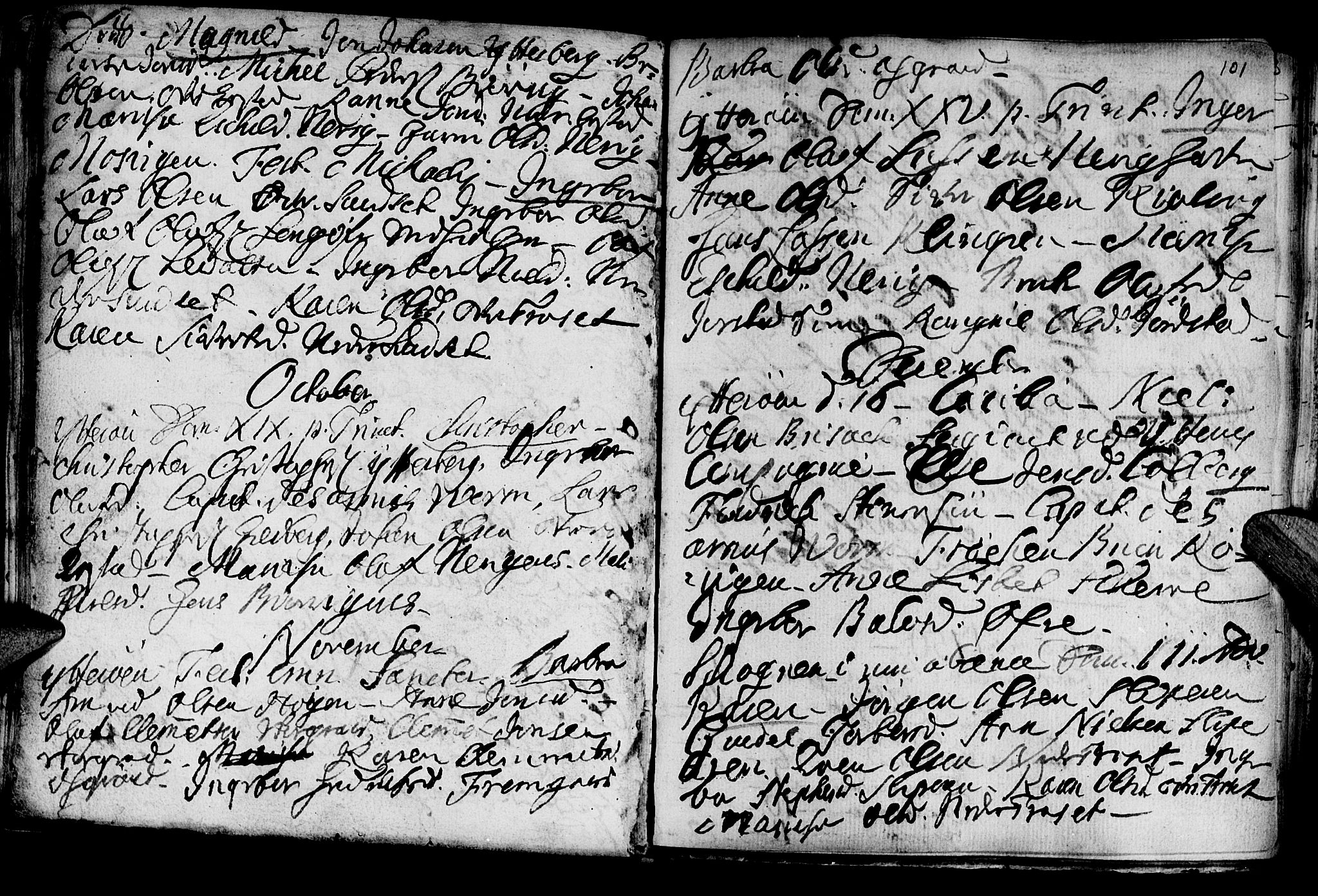 Ministerialprotokoller, klokkerbøker og fødselsregistre - Nord-Trøndelag, SAT/A-1458/722/L0215: Parish register (official) no. 722A02, 1718-1755, p. 101