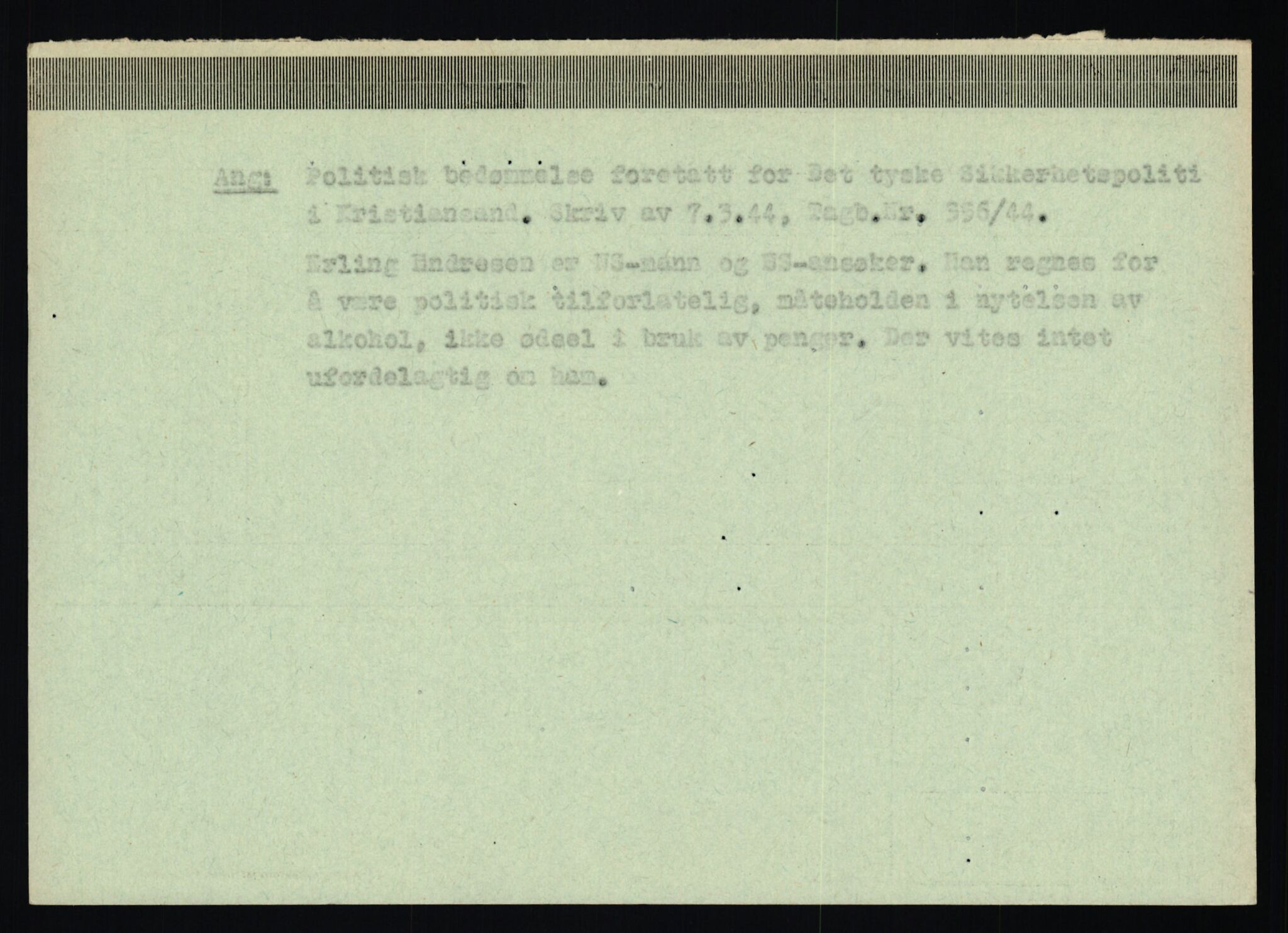 Statspolitiet - Hovedkontoret / Osloavdelingen, AV/RA-S-1329/C/Ca/L0004: Eid - funn av gjenstander	, 1943-1945, p. 872