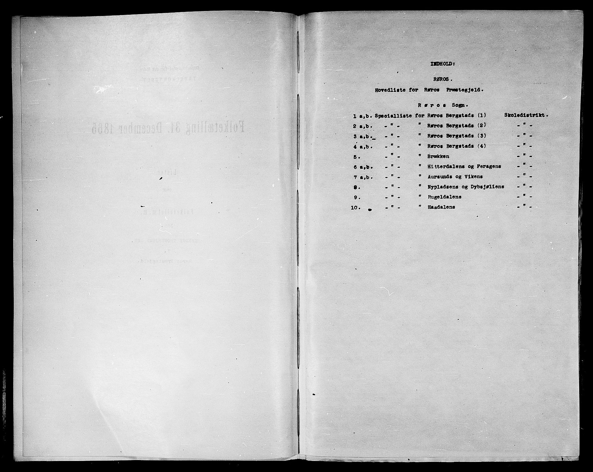 RA, 1865 census for Røros, 1865, p. 4