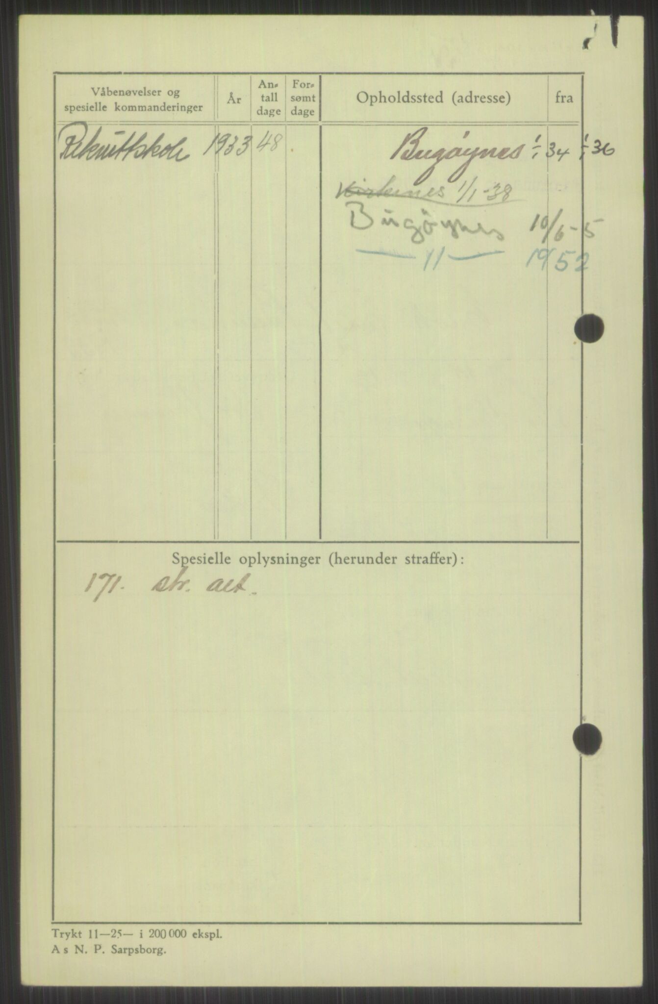 Forsvaret, Varanger bataljon, AV/RA-RAFA-2258/1/D/L0440: Rulleblad for fødte 1892-1912, 1892-1912, p. 1536