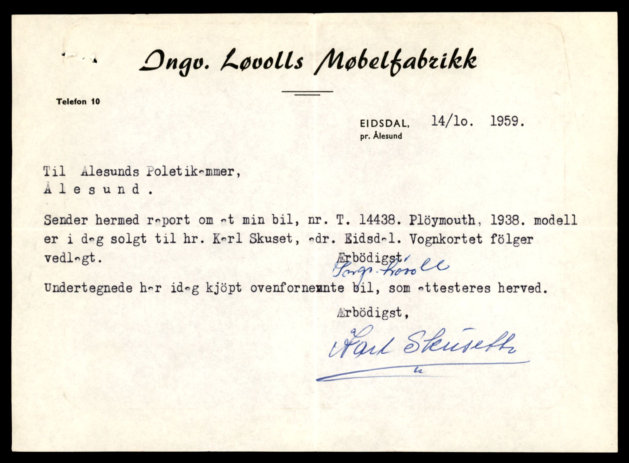Møre og Romsdal vegkontor - Ålesund trafikkstasjon, AV/SAT-A-4099/F/Fe/L0045: Registreringskort for kjøretøy T 14320 - T 14444, 1927-1998, p. 3070